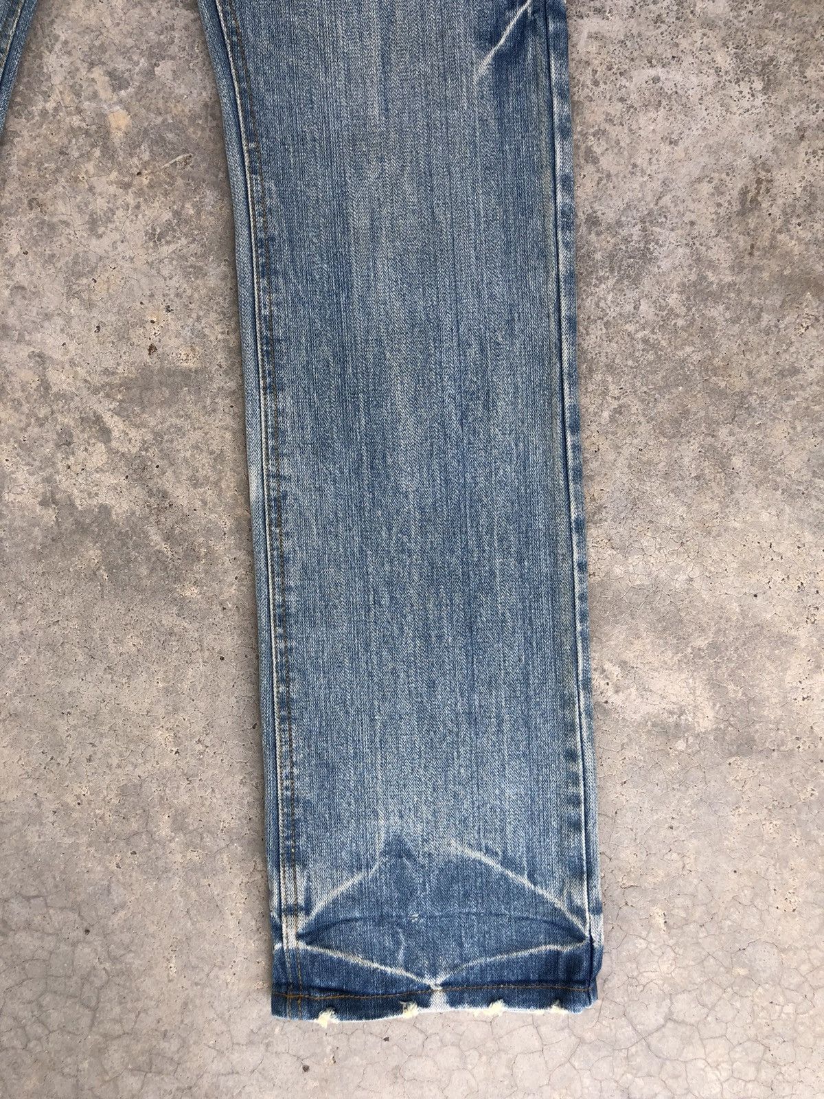 Japanese Brand Japanese Loma Distressed Jeans Patchwork Jeans Size US 32 / EU 48 - 7 Thumbnail