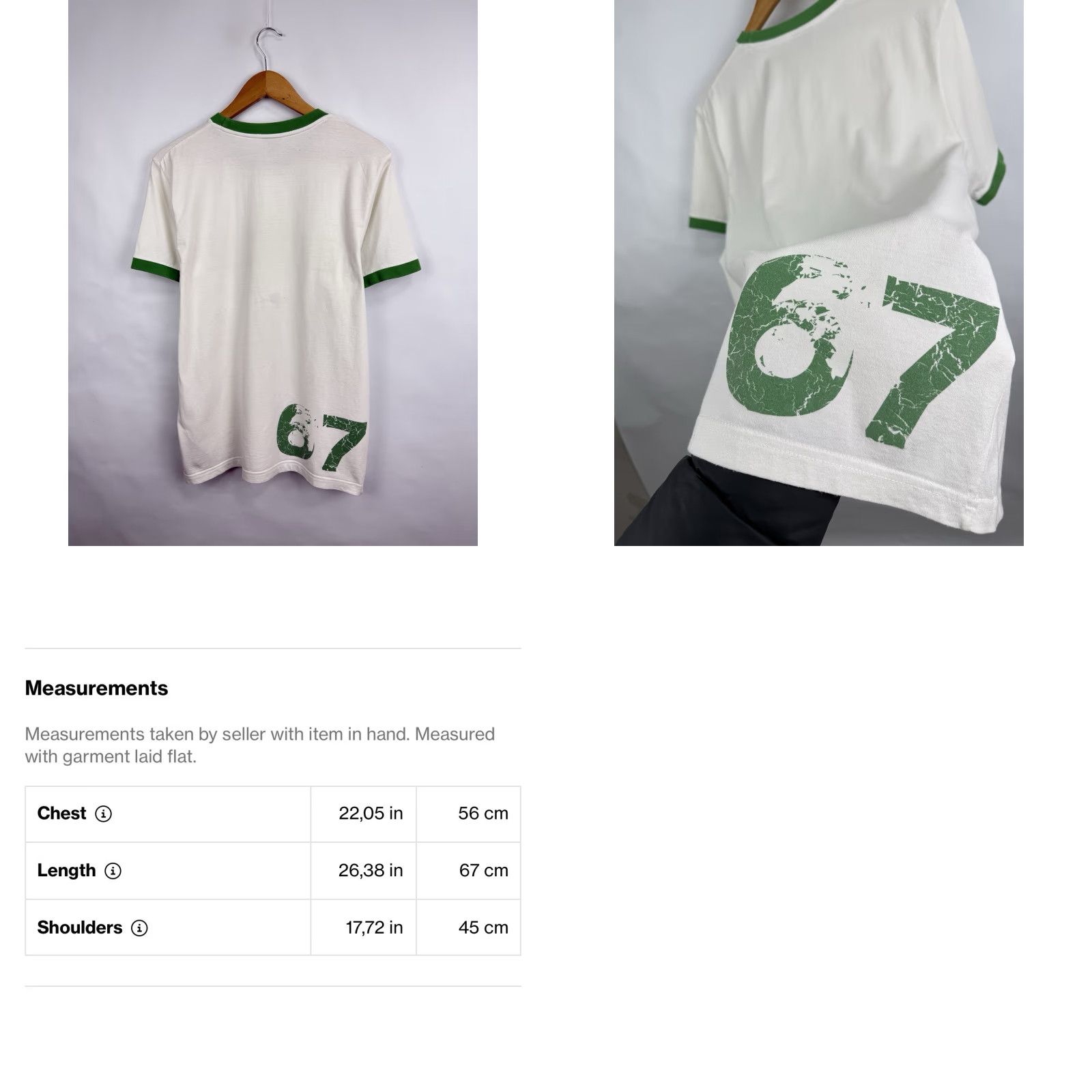 Nike VINTAGE Nike T-Shirt Celtic 1967 Lisbon Rare Retro White L Mens Size US L / EU 52-54 / 3 - 8 Thumbnail