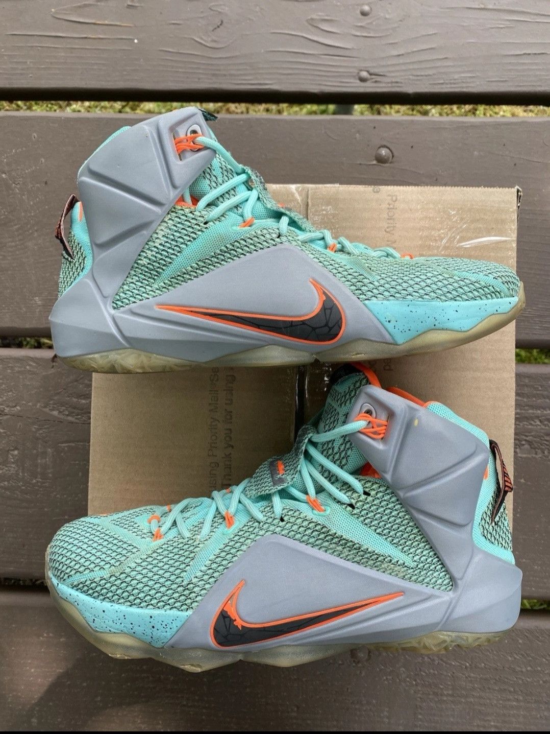 Nike Nike LeBron 12 NSRL 684593301 Size 9.5 Men Size US 9.5 / EU 42-43 - 3 Thumbnail