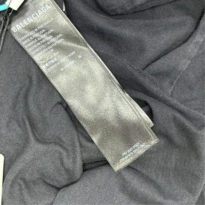 Balenciaga Balenciaga SS24 New Year Oversized Black T. Size US M / EU 48-50 / 2 - 4 Thumbnail