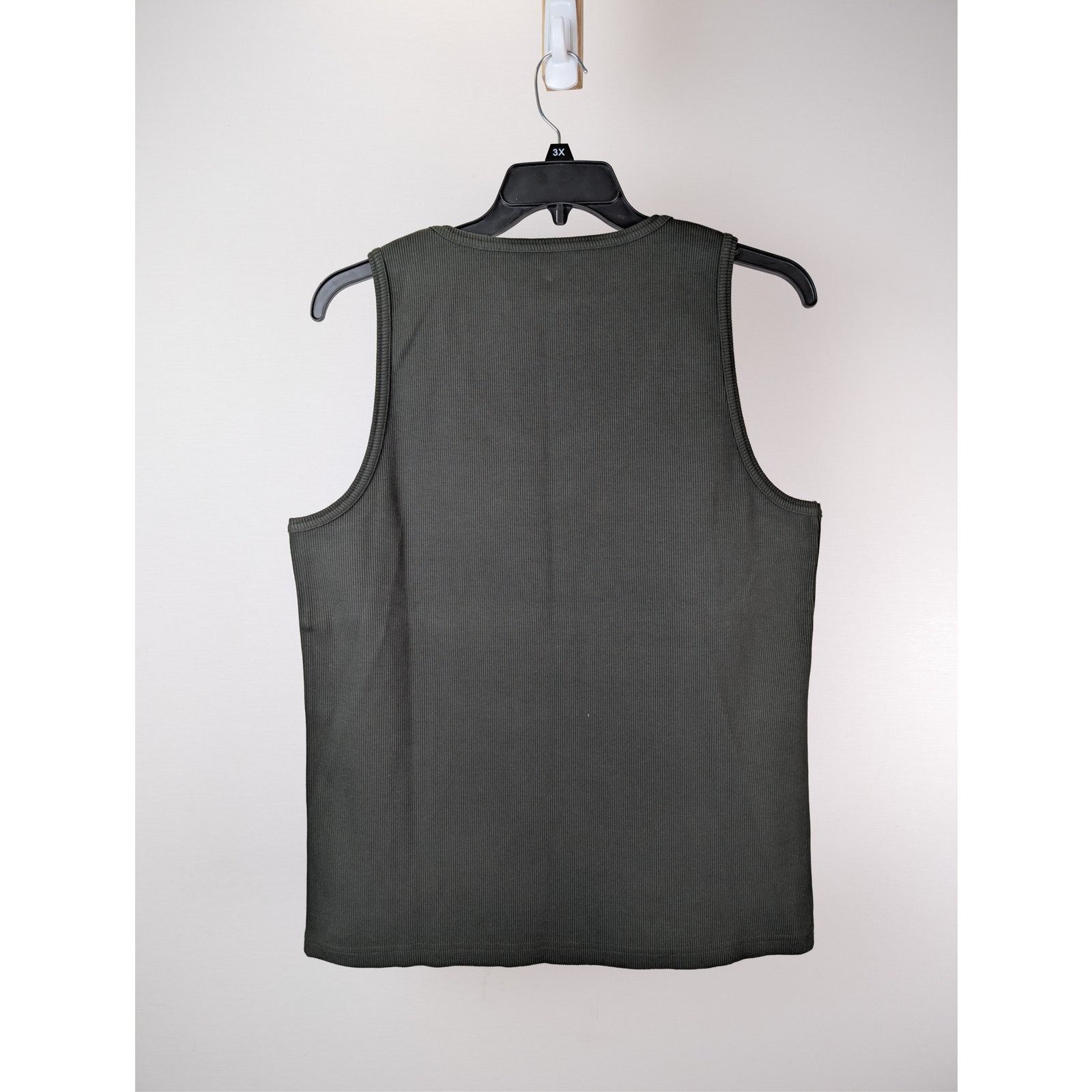 Bottega Veneta o1rshd1 Stretch Cotton Rib Tank Top in Dark Green Size US XL / EU 56 / 4 - 16 Thumbnail