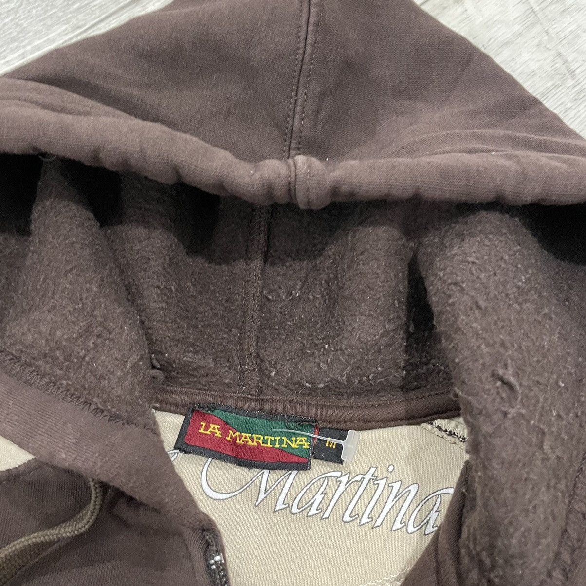 La Martina × Polo Ralph Lauren La martina brown coffee Big Logo Zip Hoodie Royal Polo old Size US M / EU 48-50 / 2 - 5 Thumbnail