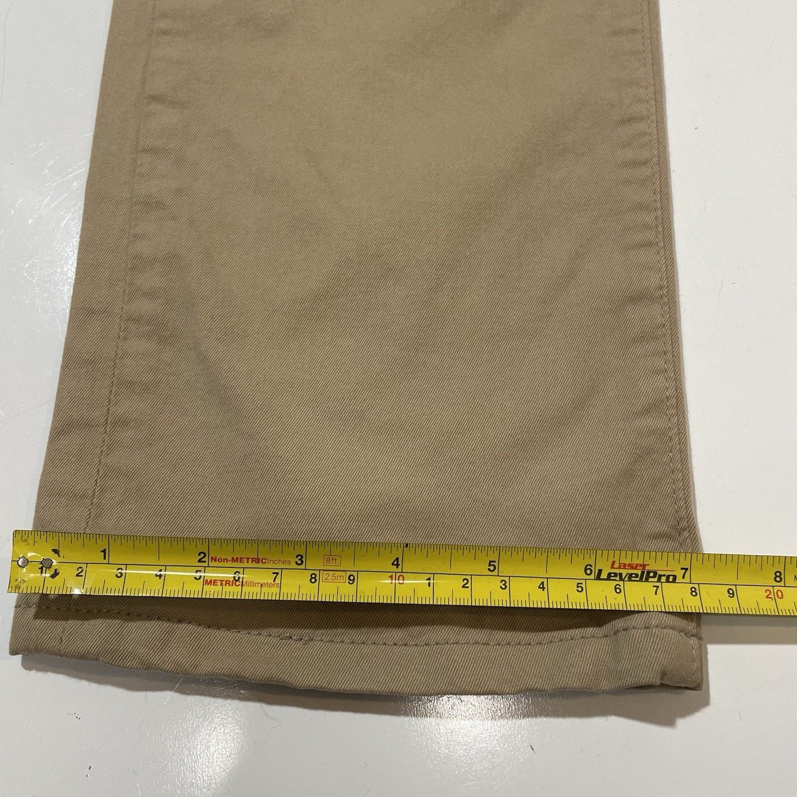 AG Adriano Goldschmied AG Adriano Goldschmied Matchbox Slim Straight Khaki Chino 32 Size US 32 / EU 48 - 2 Thumbnail