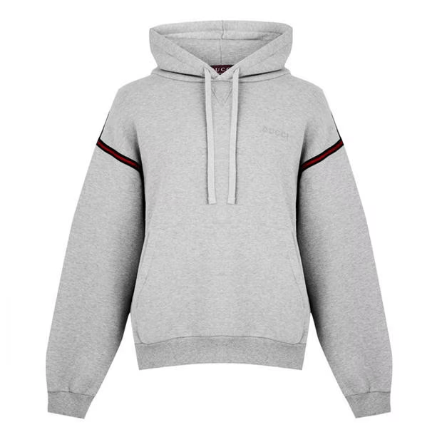 Gucci Embroidered Web Logo Hoodie Size US L / EU 52-54 / 3 - 1 Thumbnail
