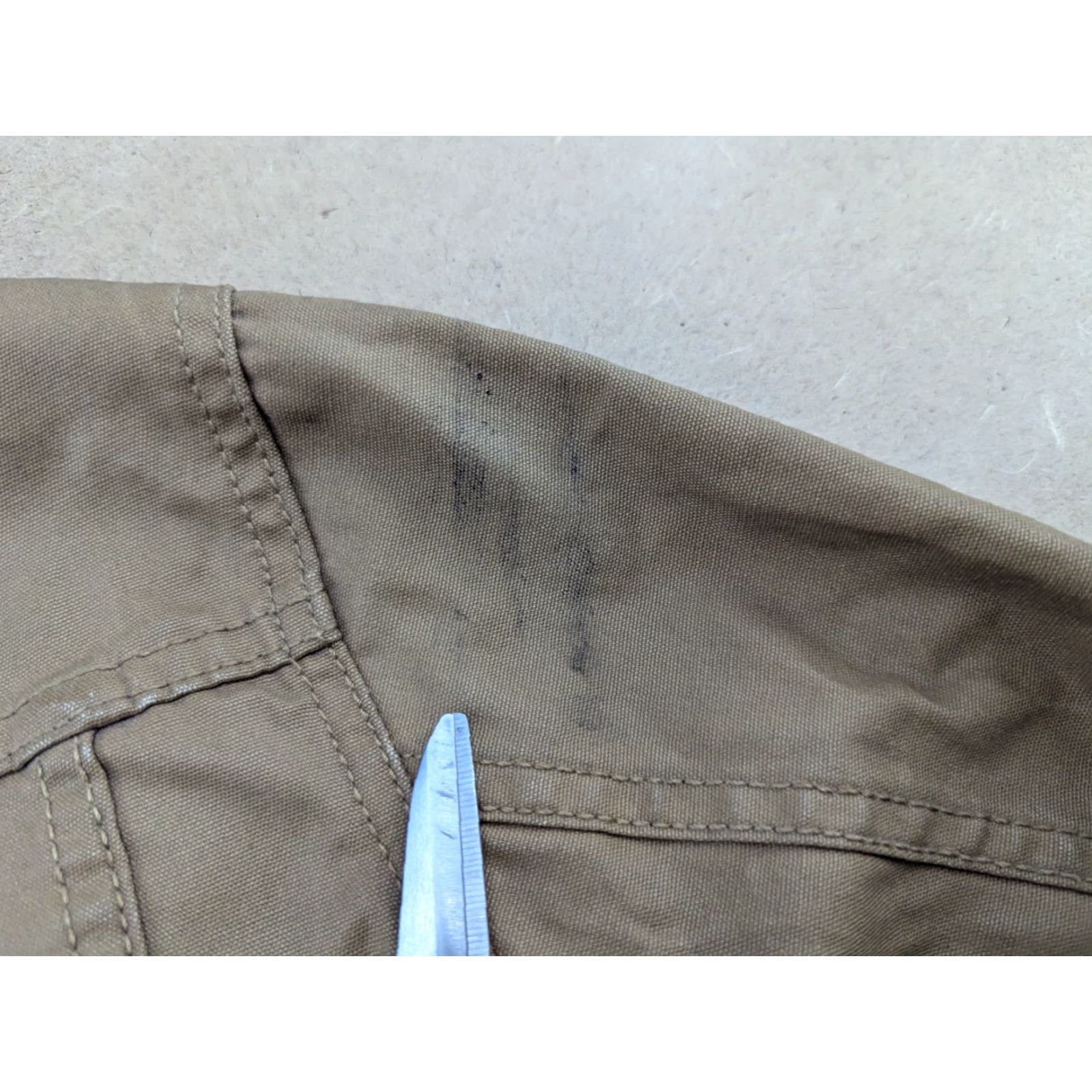 Levi's VINTAGE Levi's Mens Trucker Jacket Small Beige Size US S / EU 44-46 / 1 - 2 Thumbnail
