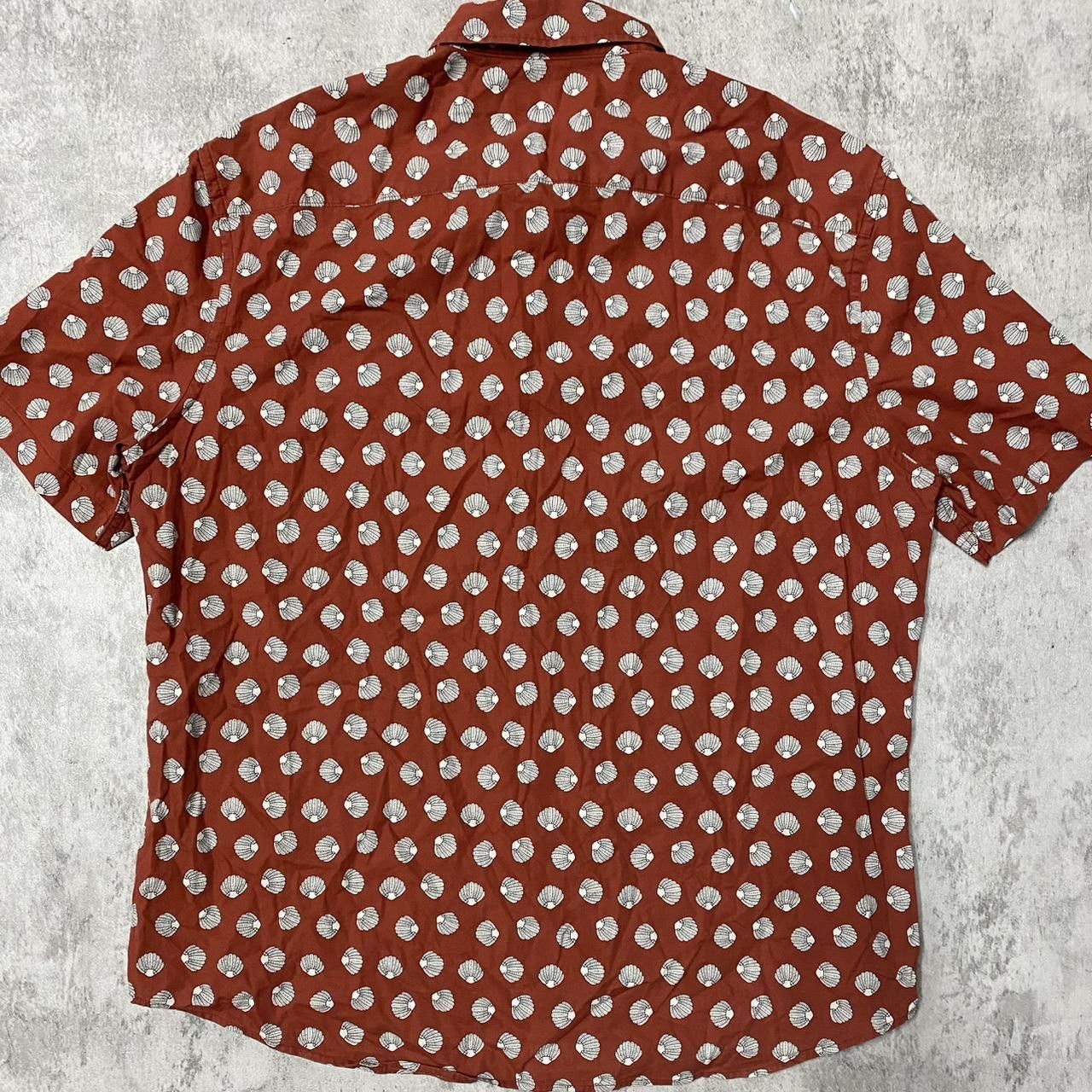 Other Burgundy and white polka dot button-up shirt #polkadot Size US XL / EU 56 / 4 - 4 Thumbnail