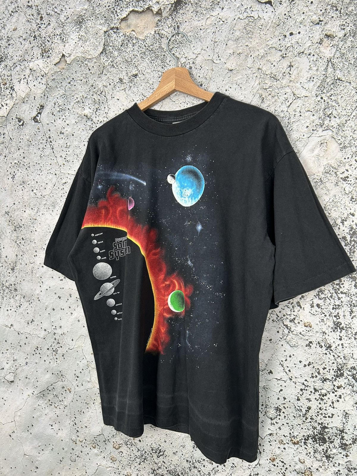 Vintage Vintage Solar System 90s Single Stitch Archive Graphic Tee Size US XL / EU 56 / 4 - 2 Thumbnail