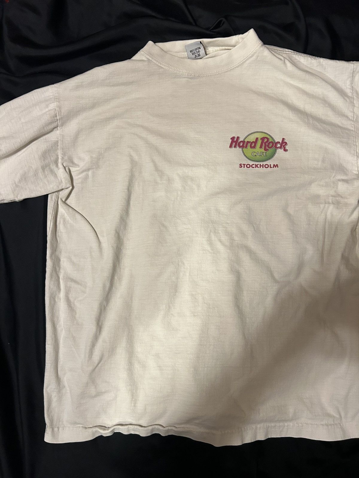 Hard Rock Cafe Hard Rock Cafe Stockholm Large Heavy Tee Size US L / EU 52-54 / 3 - 2 Thumbnail