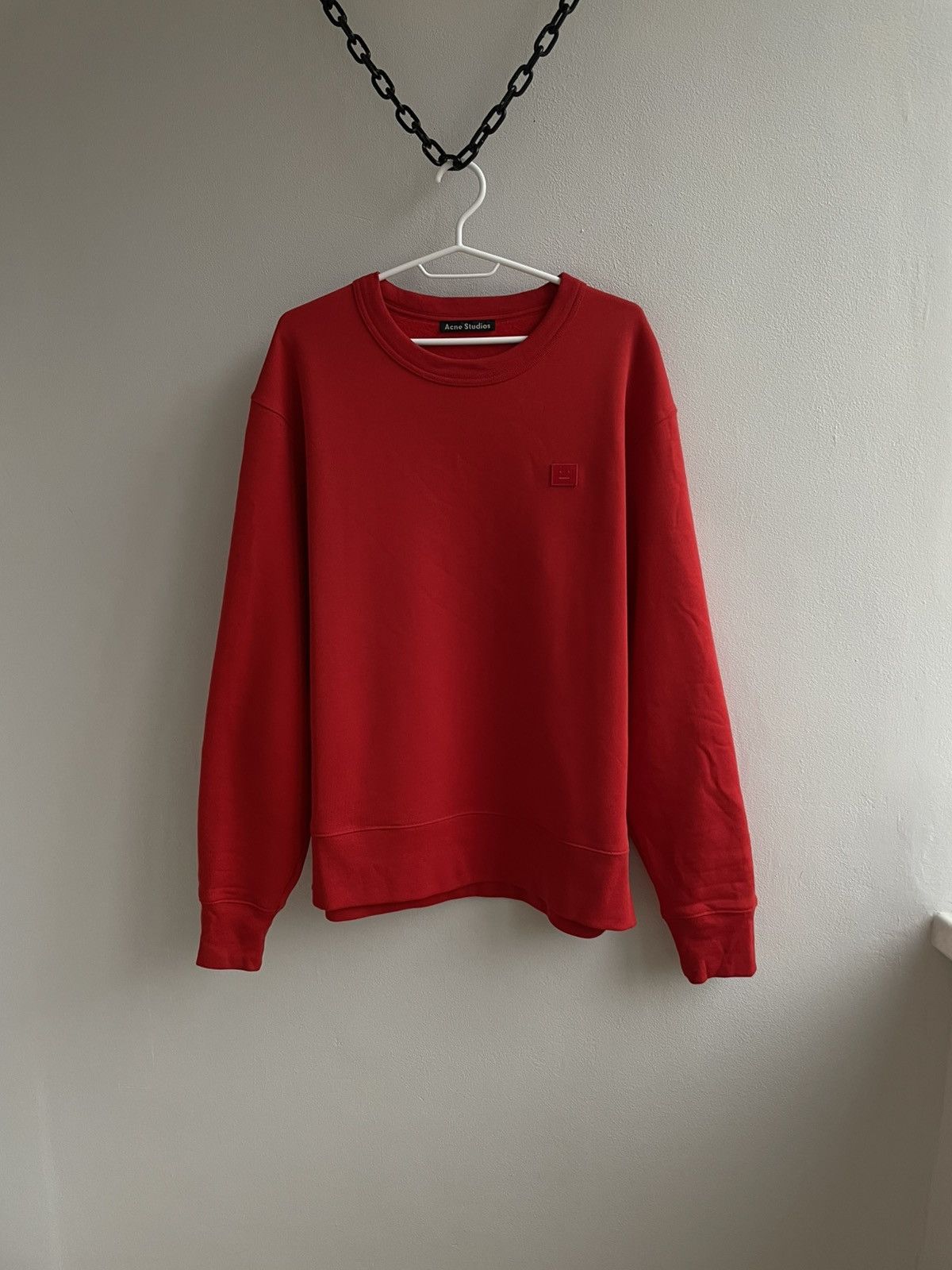 Acne Studios Acne Studios Fairview Face Sweatshirt Pullover Jumper Size US L / EU 52-54 / 3 - 1 Thumbnail