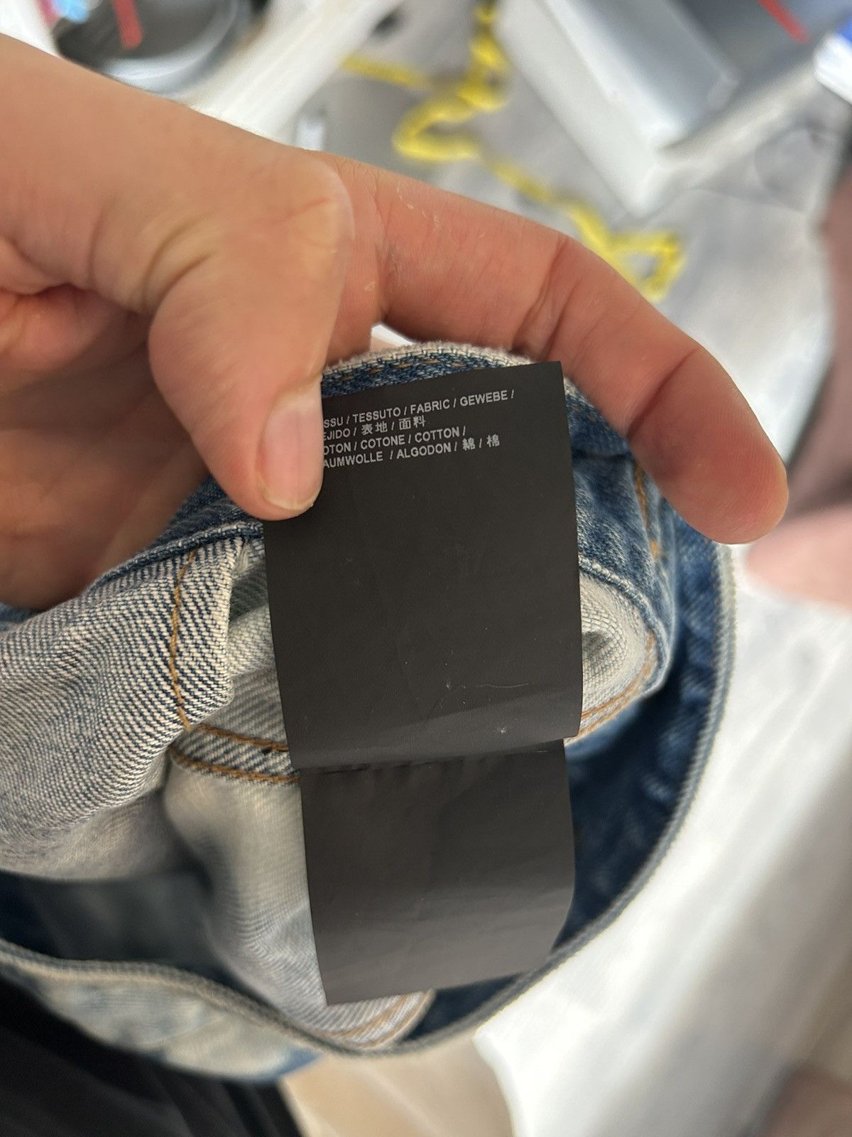 Saint Laurent Paris Bleached Denim Vest Size US M / EU 48-50 / 2 - 11 Thumbnail