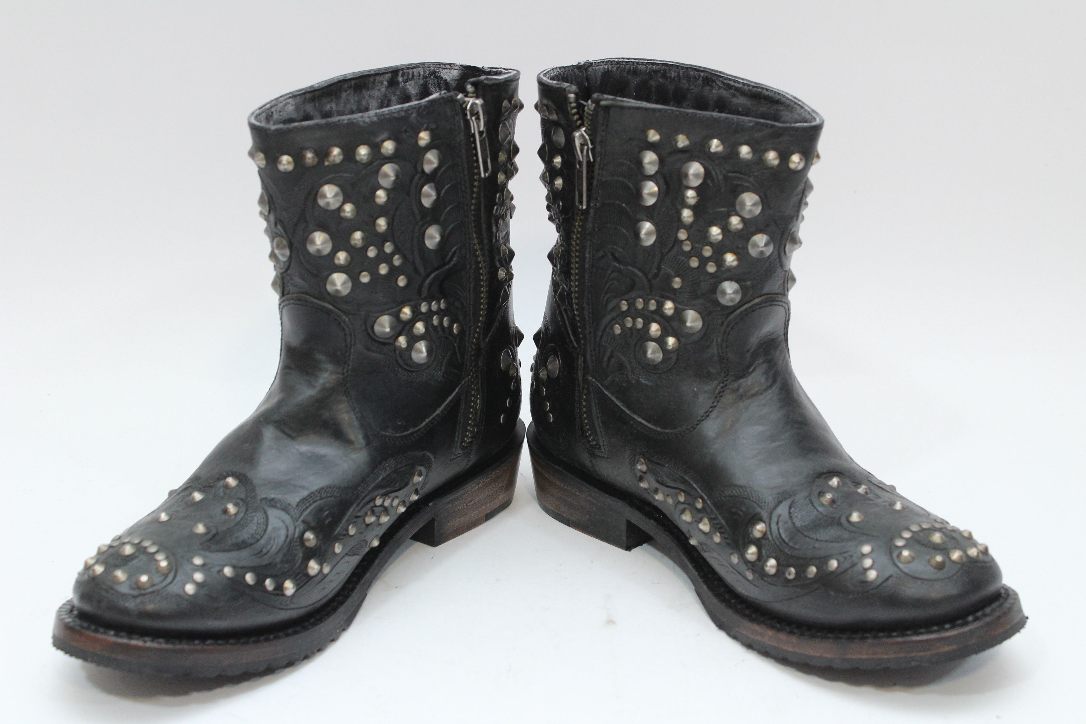 ASH ASH Leather Biker Boots Womens Size 36 Authentic Hype Rare Size US 6 / IT 36 - 6 Thumbnail