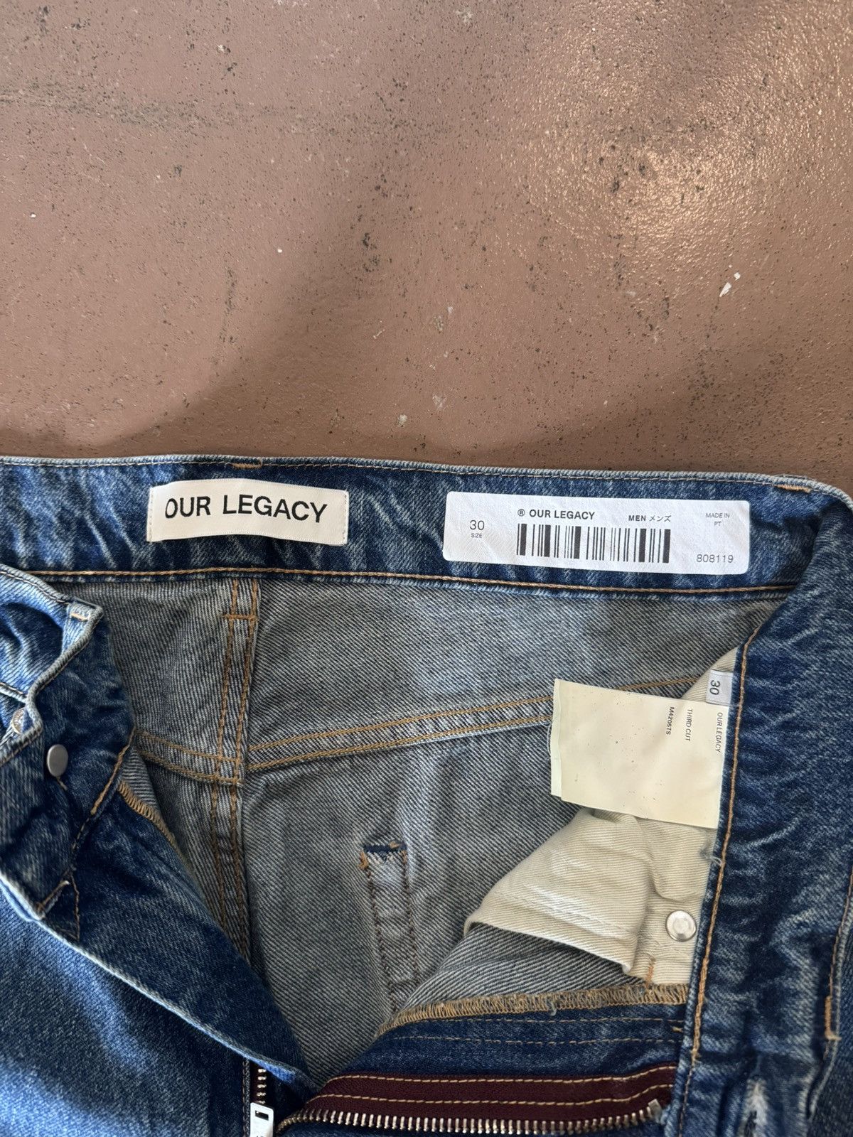 Our Legacy Our Legacy Slash Denim Size US 30 / EU 46 - 4 Thumbnail