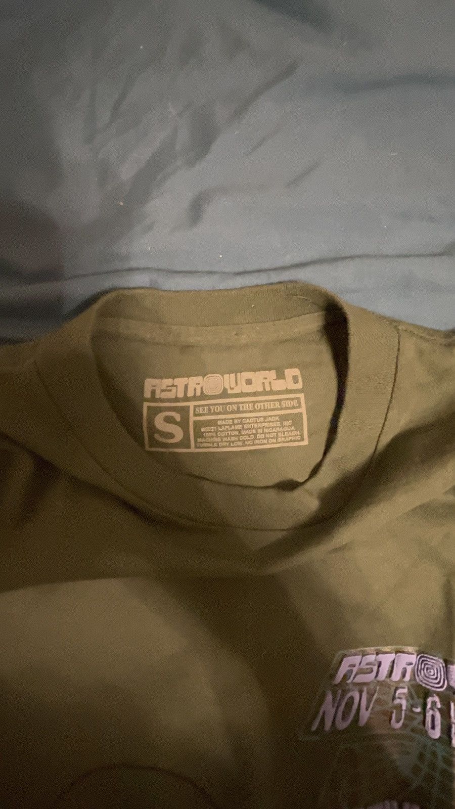 Travis Scott Astroworld 2021 Tee Size US S / EU 44-46 / 1 - 3 Thumbnail