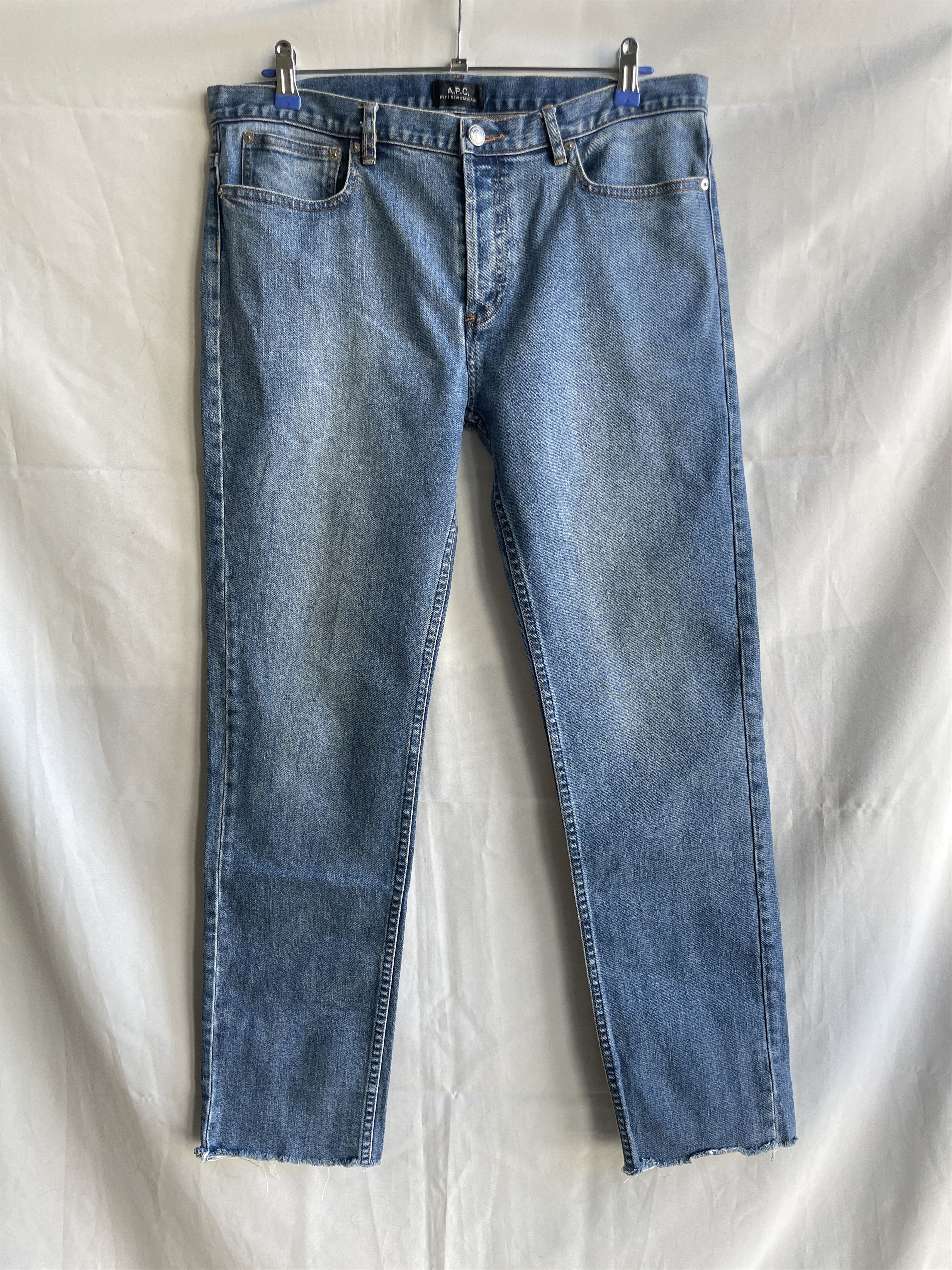 A.P.C. A.P.C. Petite New Standart Womens Cropped Denim Size 34 Size 34" / US 12 / IT 48 - 1 Thumbnail