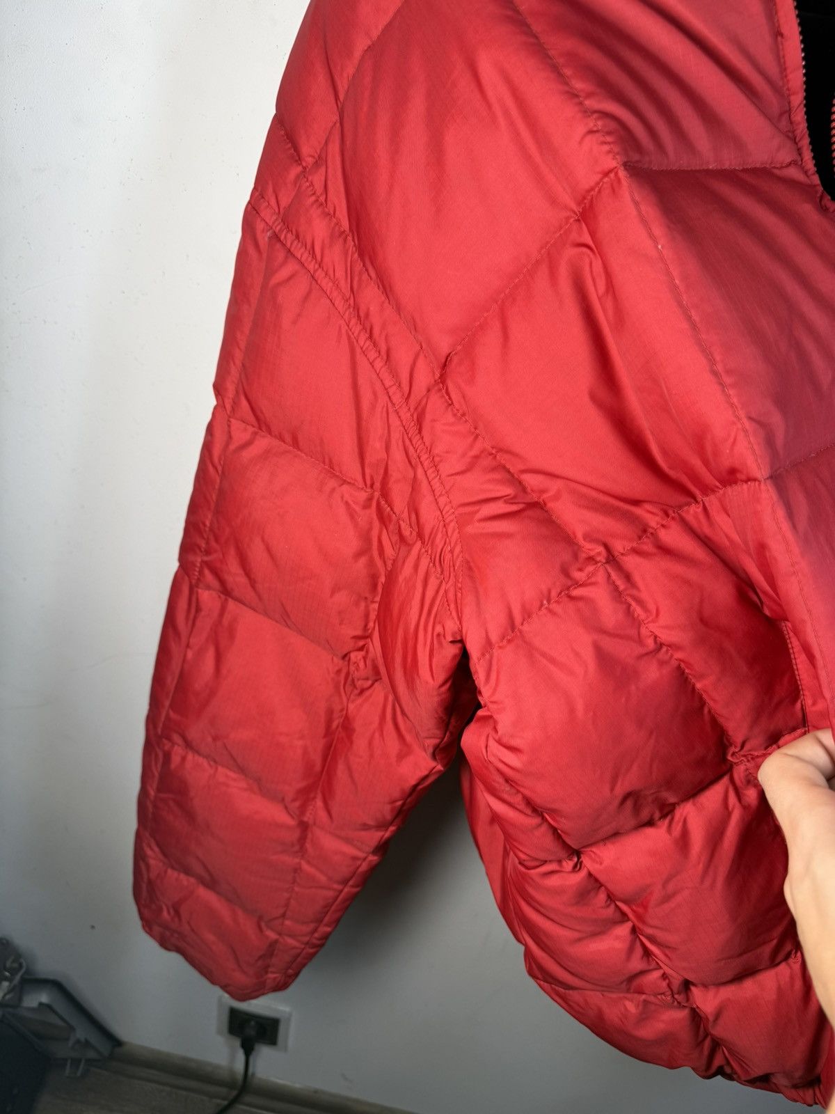 Yves Saint Laurent Winter YSL Down Jacket Puffer Red Bomber Heavy Coat Size US XL / EU 56 / 4 - 20 Thumbnail