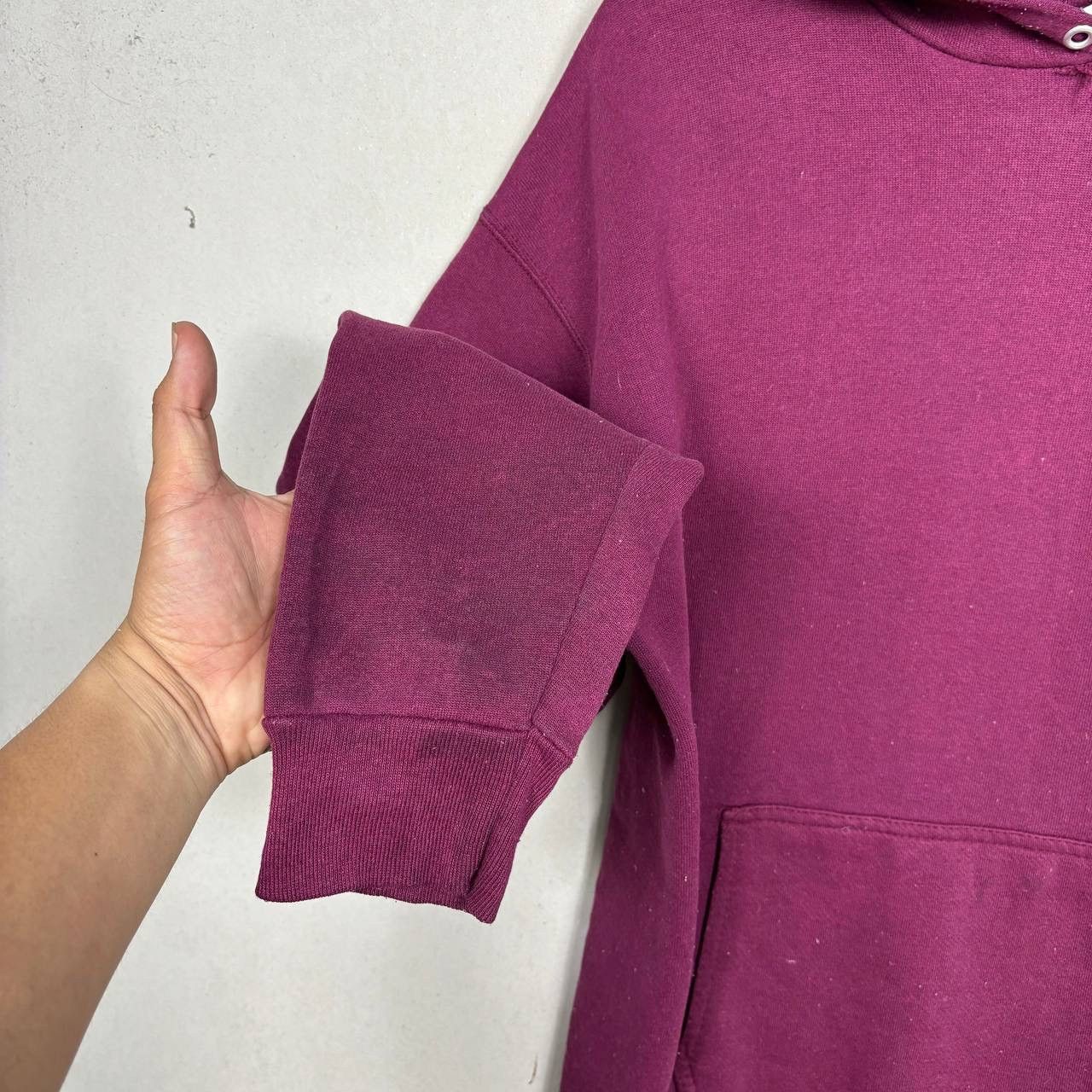 Russell Athletic Thrashed 80s Discus Athletic Burgundy Hoodie L USA Blank Size US L / EU 52-54 / 3 - 5 Thumbnail
