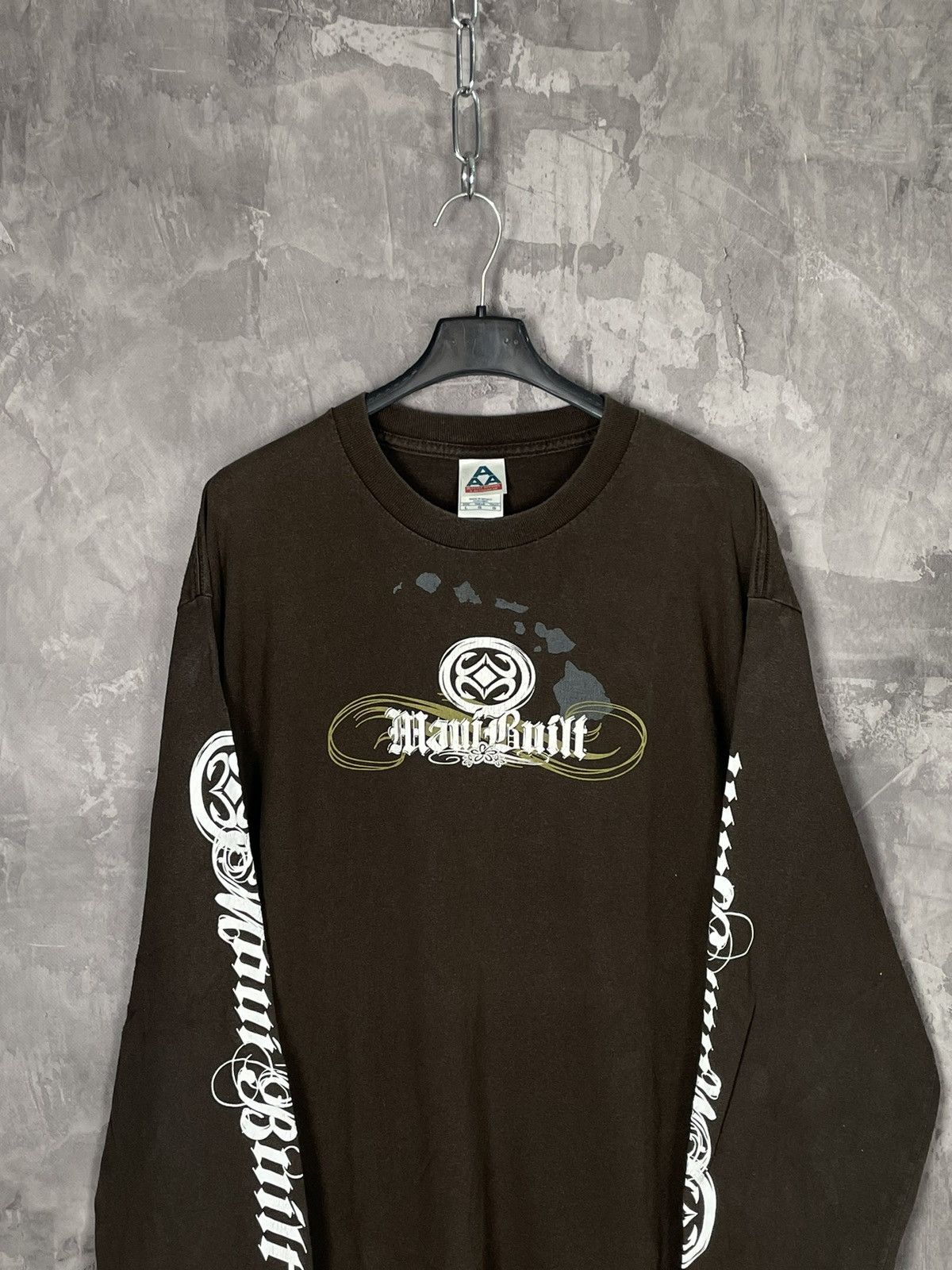 Japanese Brand × Vintage Japanese Brand Vintage 90s Punk Rock Grunge Y2K Long sleeve Size US L / EU 52-54 / 3 - 7 Thumbnail