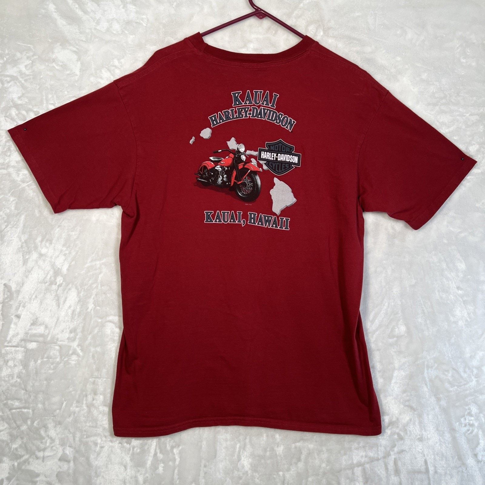 Harley Davidson Harley Davidson T Shirt Mens XL Cotton Blend Kauai Hawaii Size US XL / EU 56 / 4 - 12 Thumbnail