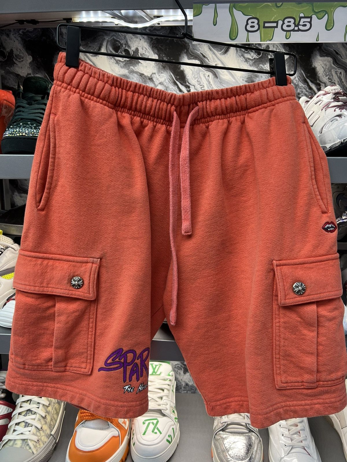 Chrome Hearts Chrome Hearts Matty Boy Spark Cargo Short Size US 35 - 1 Thumbnail