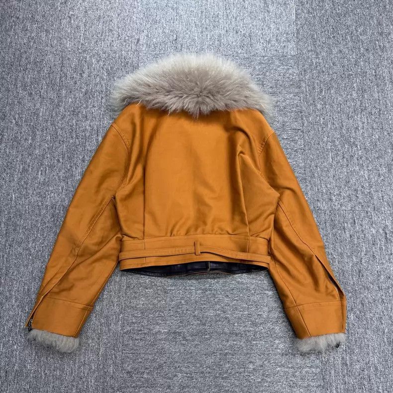 Hermes Hermes Fur and Leather Blend Short Jacket Size XS / US 0-2 / IT 36-38 - 2 Thumbnail