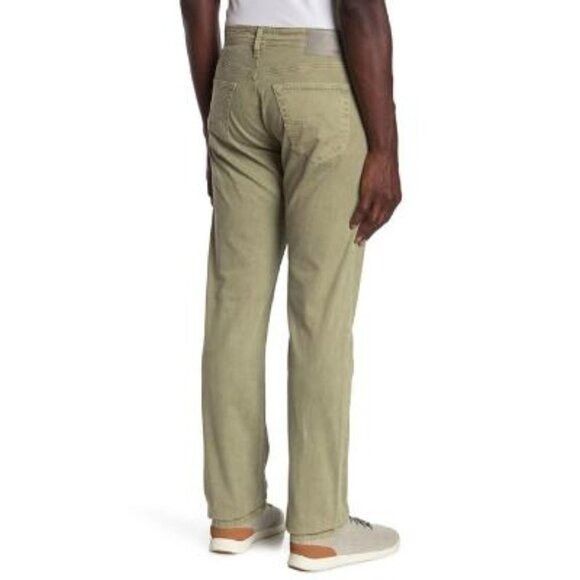 AG Adriano Goldschmied AG Adriano Goldschmied Mens Green Everett SUD Slim Straight Size US 30 / EU 46 - 2 Thumbnail
