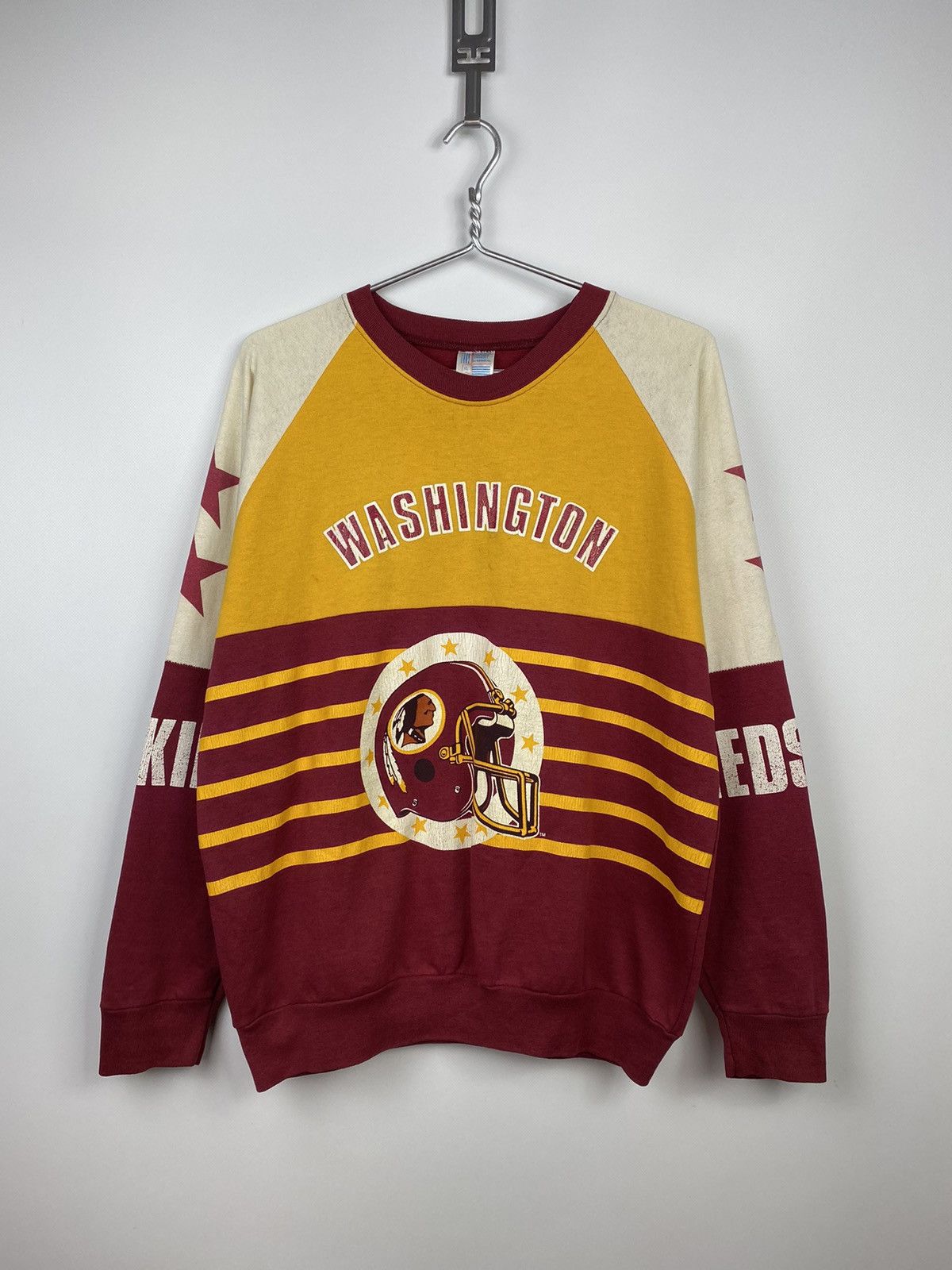 VINTAGE NFL WASHINGTON REDSKINS SWEATSHIRT 1990S SIZE XL – Vintage rare usa