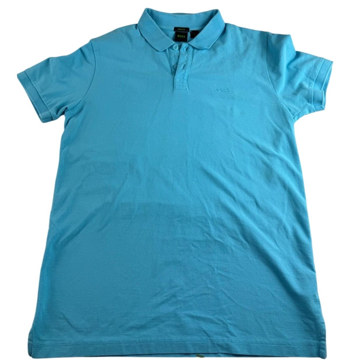 Hugo Boss BOSS Men's Button Collar Shirt - Size Large - Size US L / EU 52-54 / 3 - 1 Thumbnail