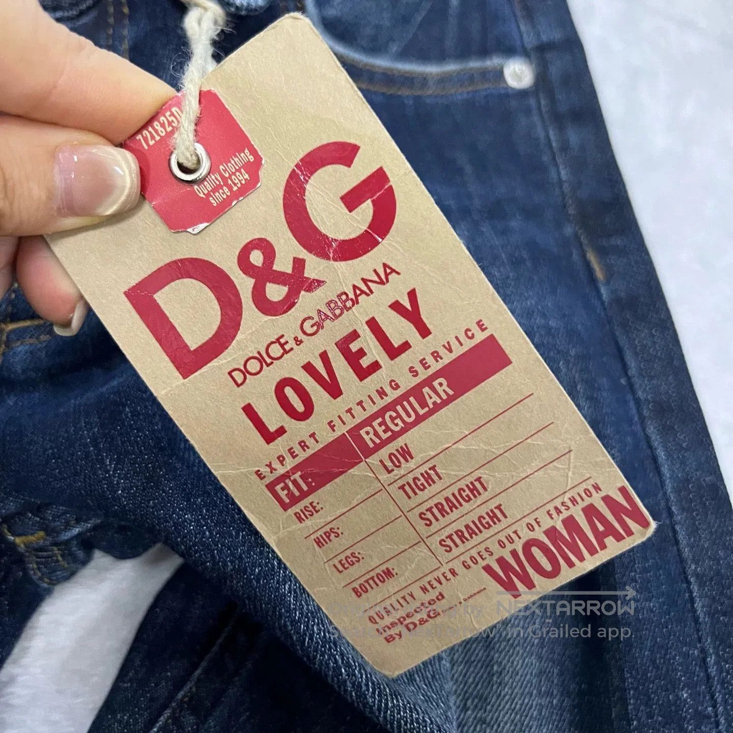 Dolce & Gabbana Dolce Gabbana Dark Blue Straight Jeans 25. Size 25" / US 0 / IT 36 - 5 Thumbnail