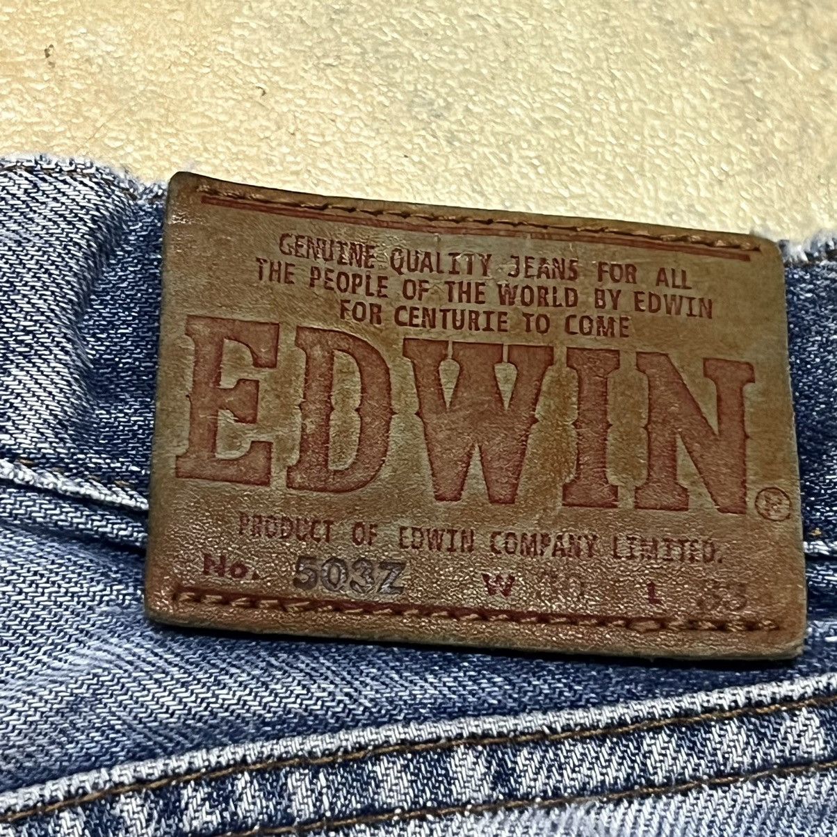 Edwin × Japanese Brand Edwin 503 Regular Denim Jeans Size US 29 - 19 Thumbnail