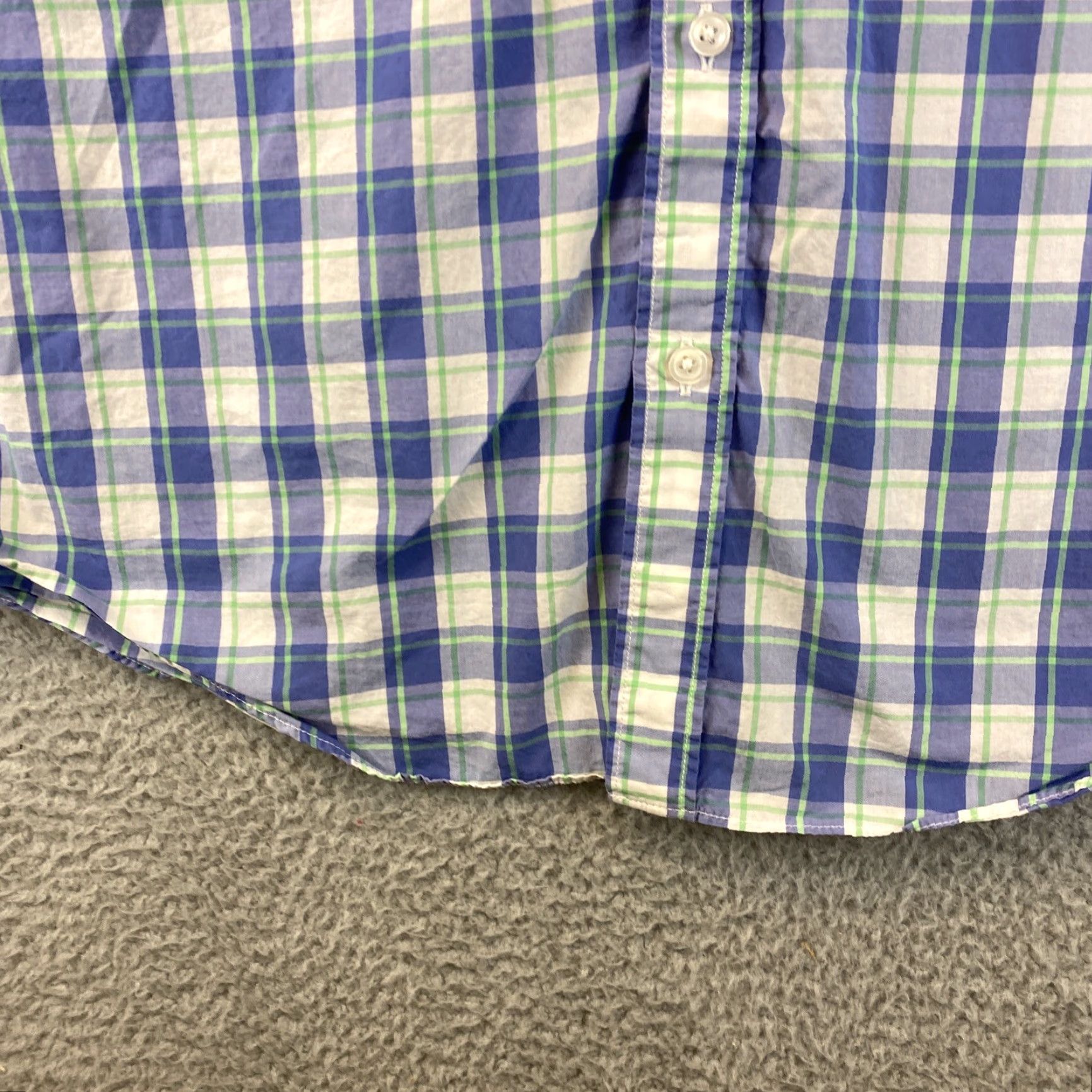 J.Crew J.CREW Slim Fit Button-Up Long Sleeve Shirt Mens L Plaid Cotton / 82-53 (Blue) Size US L / EU 52-54 / 3 - 3 Thumbnail