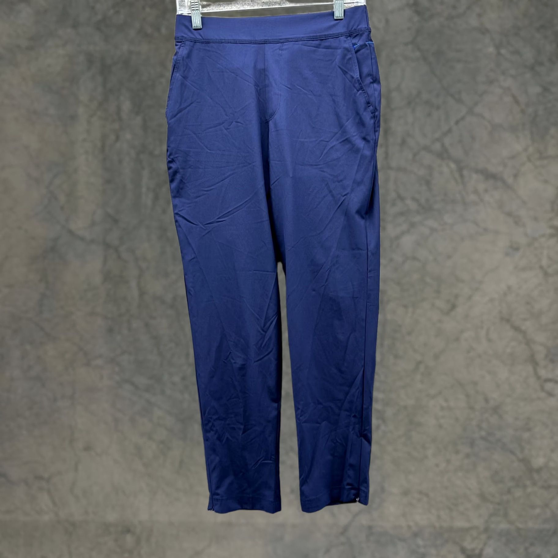 Tommy Bahama Tommy Bahama Pants Women Small Leggings Blue Navy Skinny Pockets Stretch 29in Inseam Size 28" / US 6 / IT 42 - 1 Thumbnail
