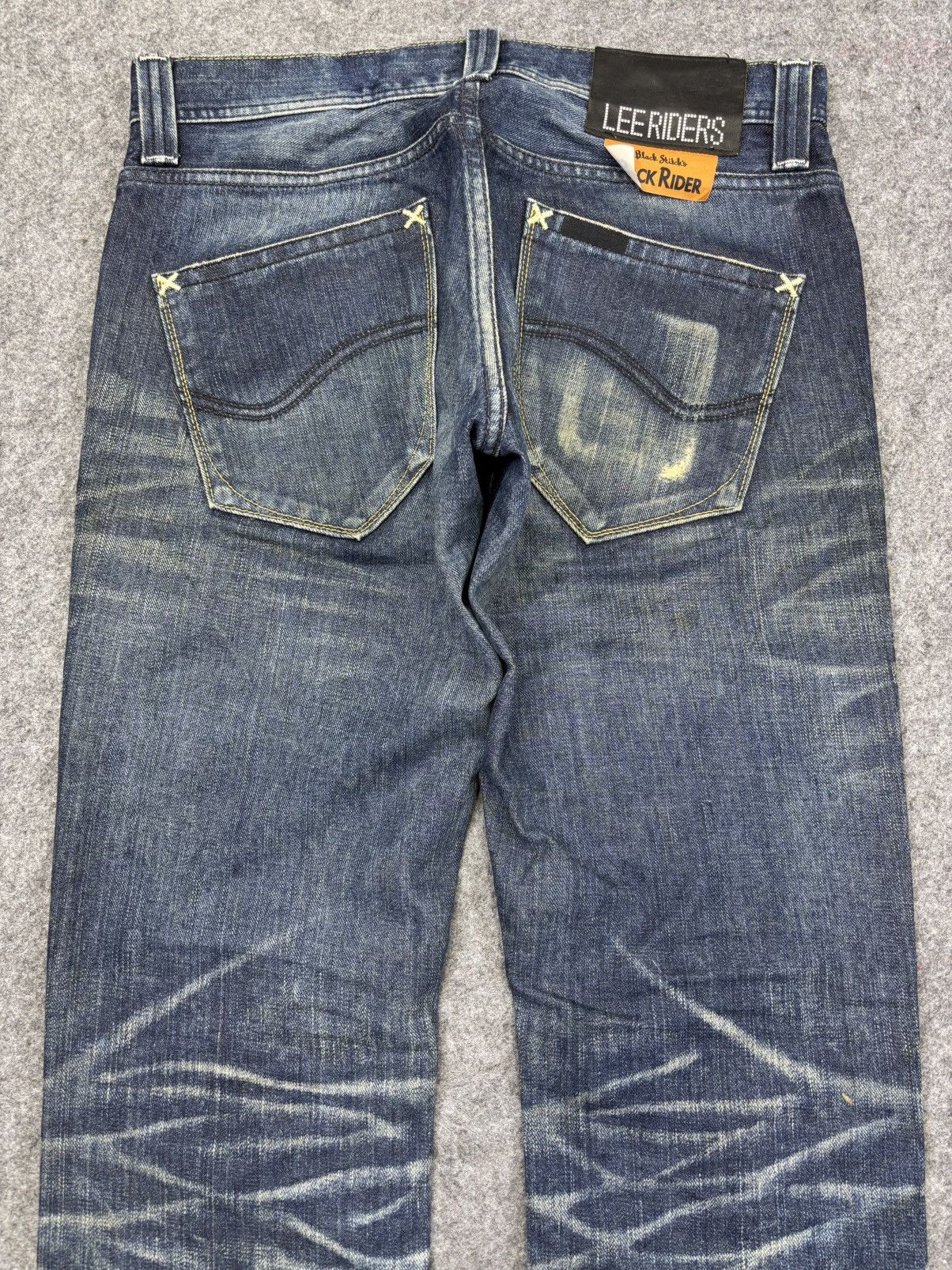 Lee 💥Insane Fades💥Lee Rider Denim F850 Size US 32 / EU 48 - 10 Thumbnail