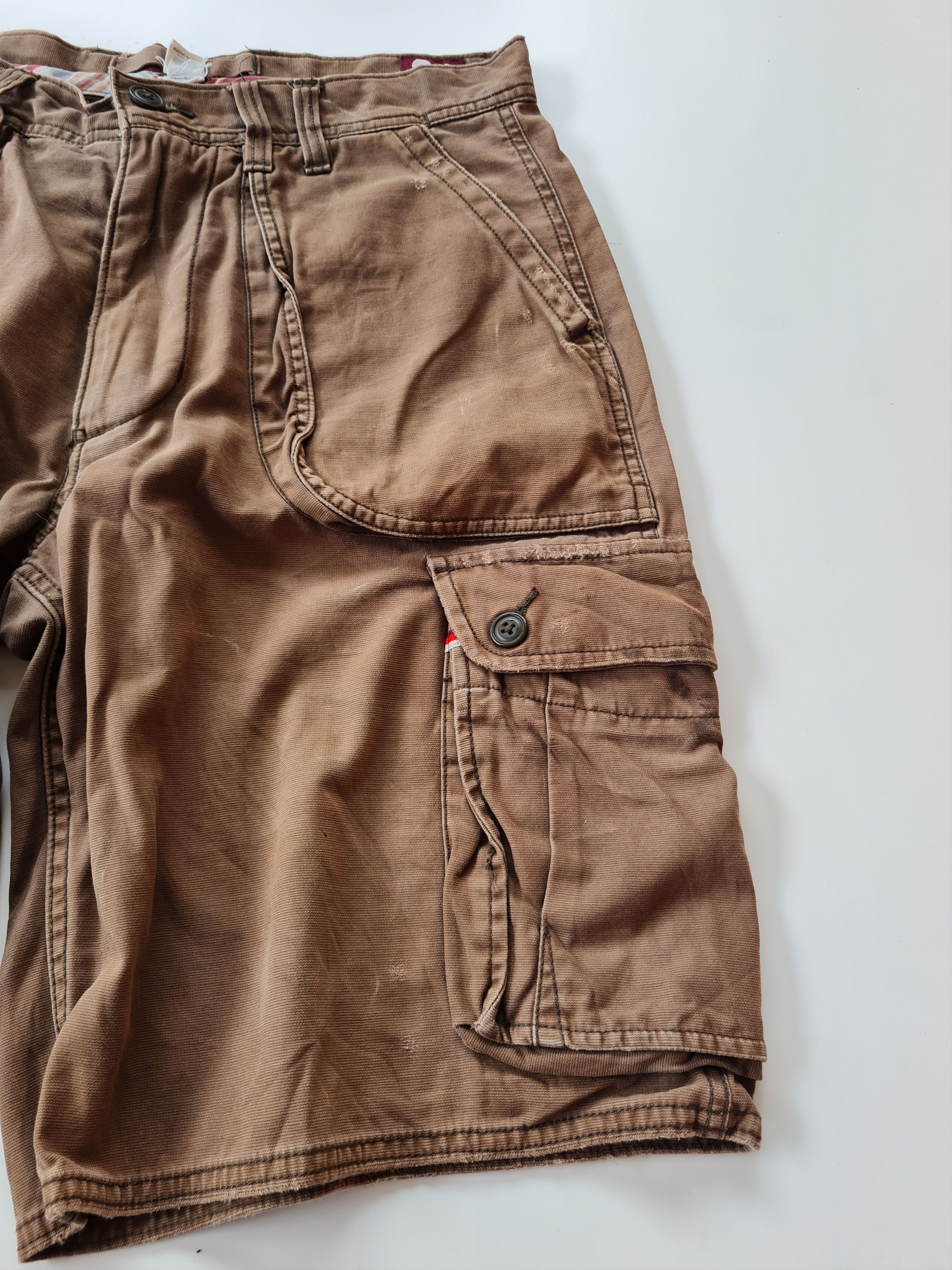 Old Navy × Vintage Vintage Old Navy Short Cargo Pants Size US 32 / EU 48 - 4 Thumbnail
