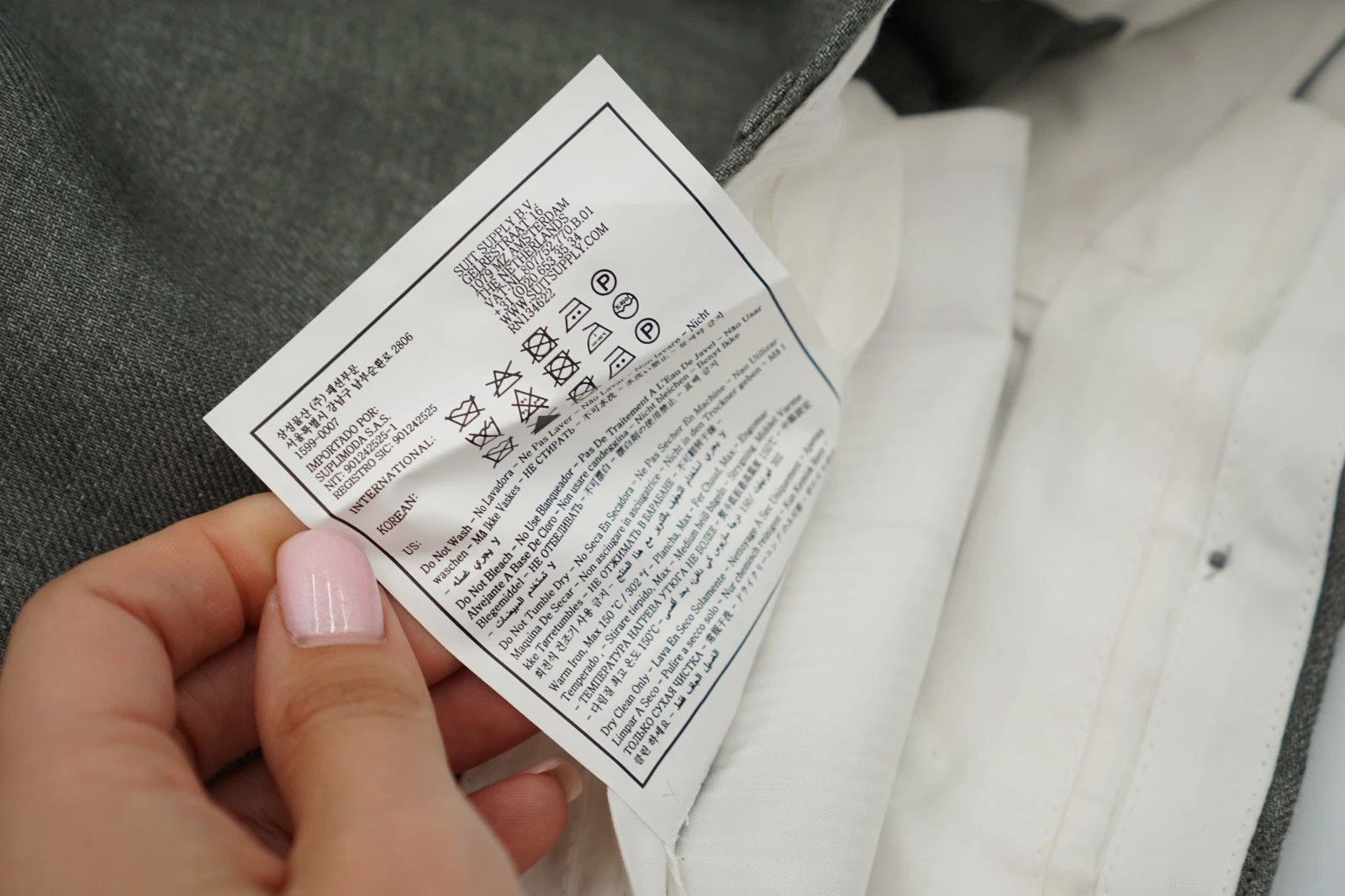 Suitsupply Men Suitsupply Pants 100% Pure Linen Green Size 25 UK/US40S Size 40S - 9 Thumbnail