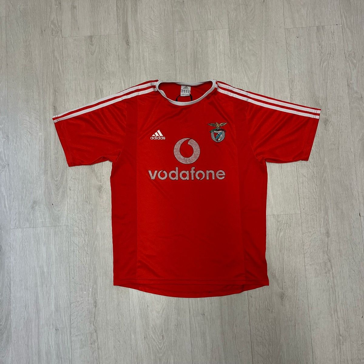 Adidas Benfica Lisbon 2003/2004 home tshirt Size US M / EU 48-50 / 2 - 1 Thumbnail