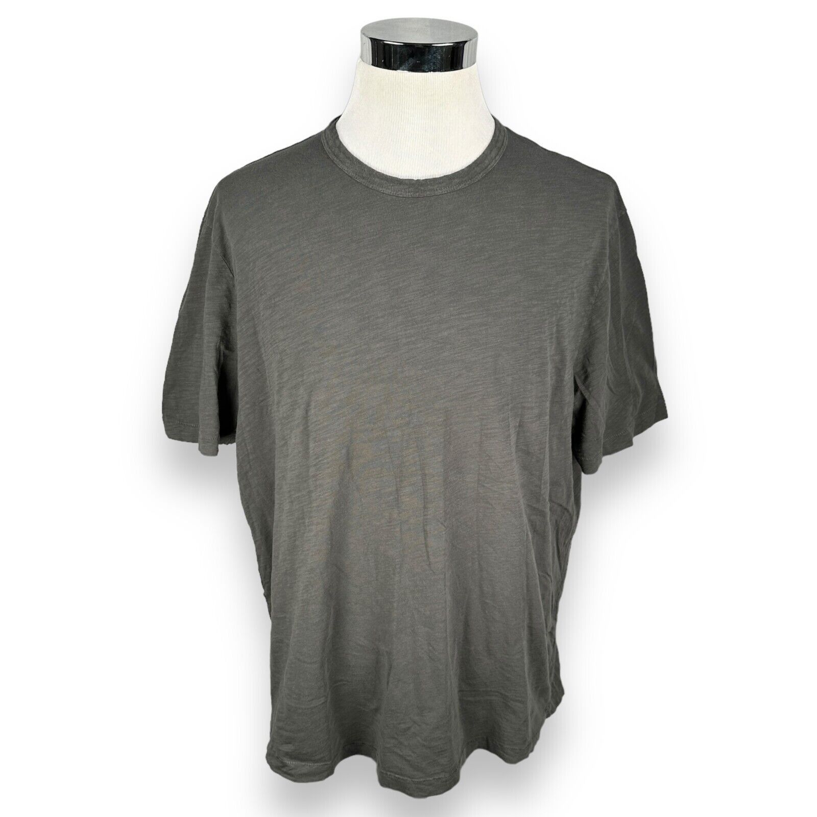 & Other Stories Forty Five T-Shirt Men's 3XL Gray Heather Cotton Crew Trendy Size US XXL / EU 58 / 5 - 1 Thumbnail