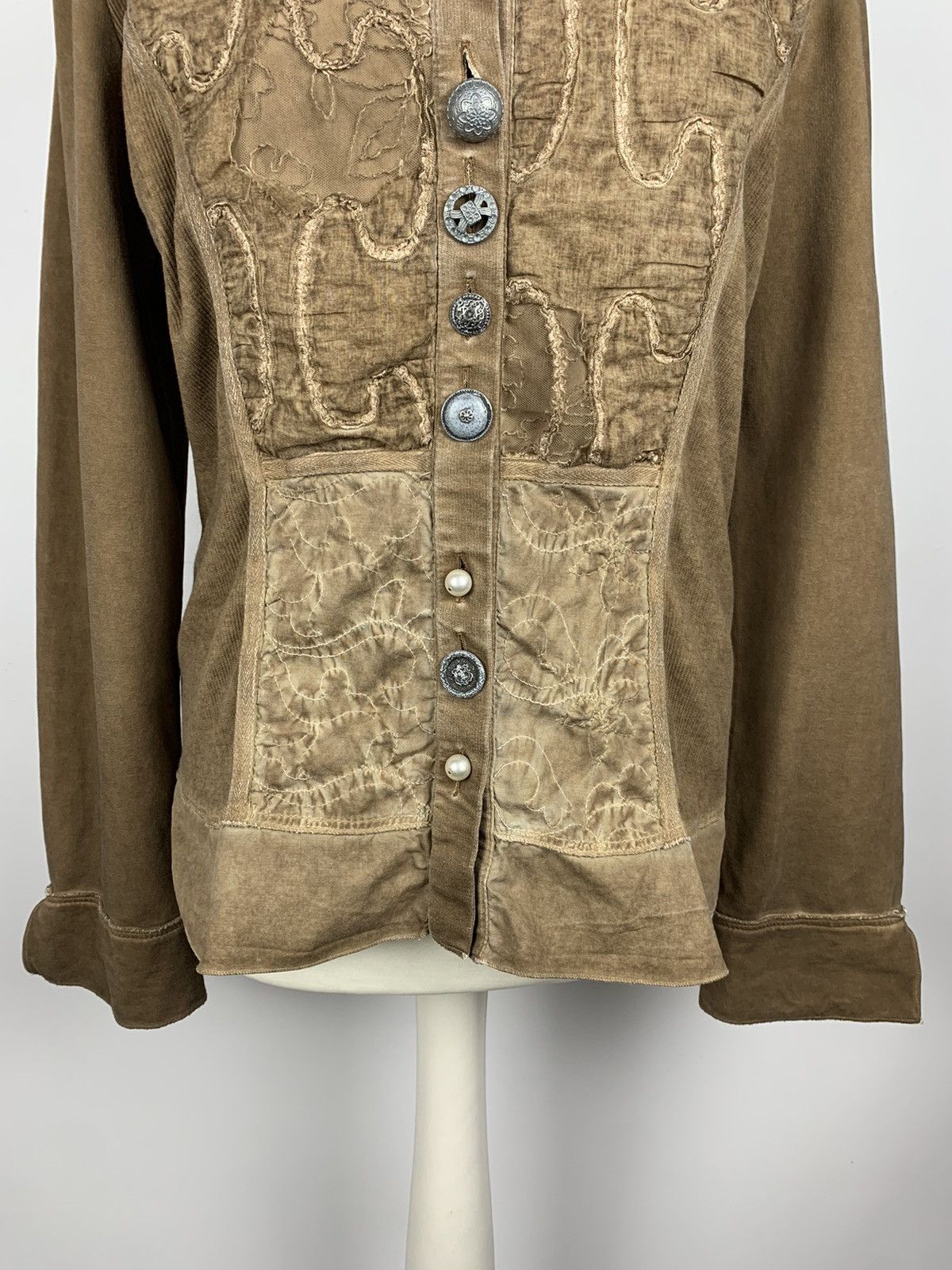 Elisa Cavaletti Vintage Bottega Elisa Cavaletti Cardigan Button Ups Size XL Size XL / US 12-14 / IT 48-50 - 3 Thumbnail