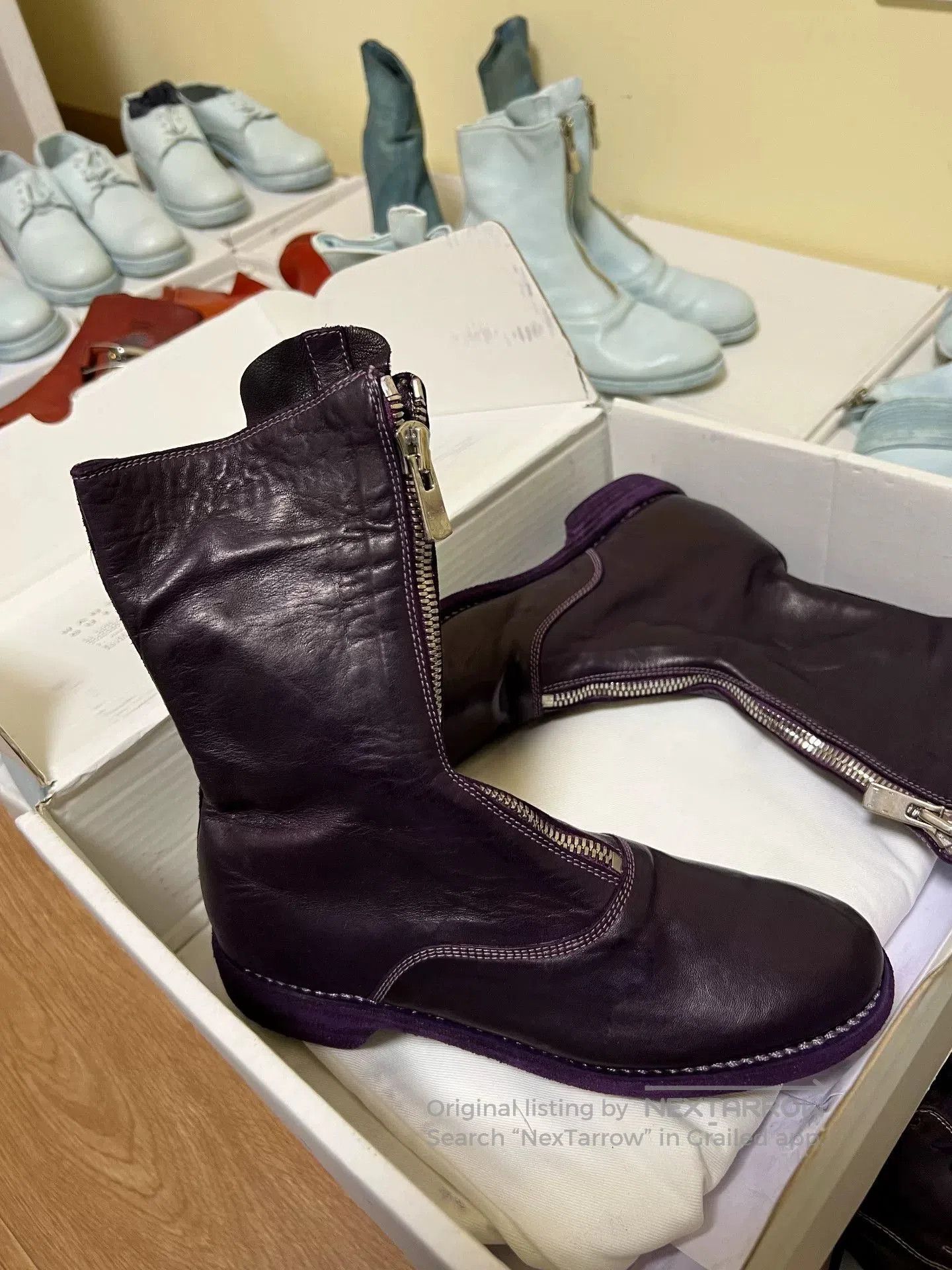 Guidi Guidi Front Zip Army Boots 310. Size US 4 / IT 34 - 5 Thumbnail