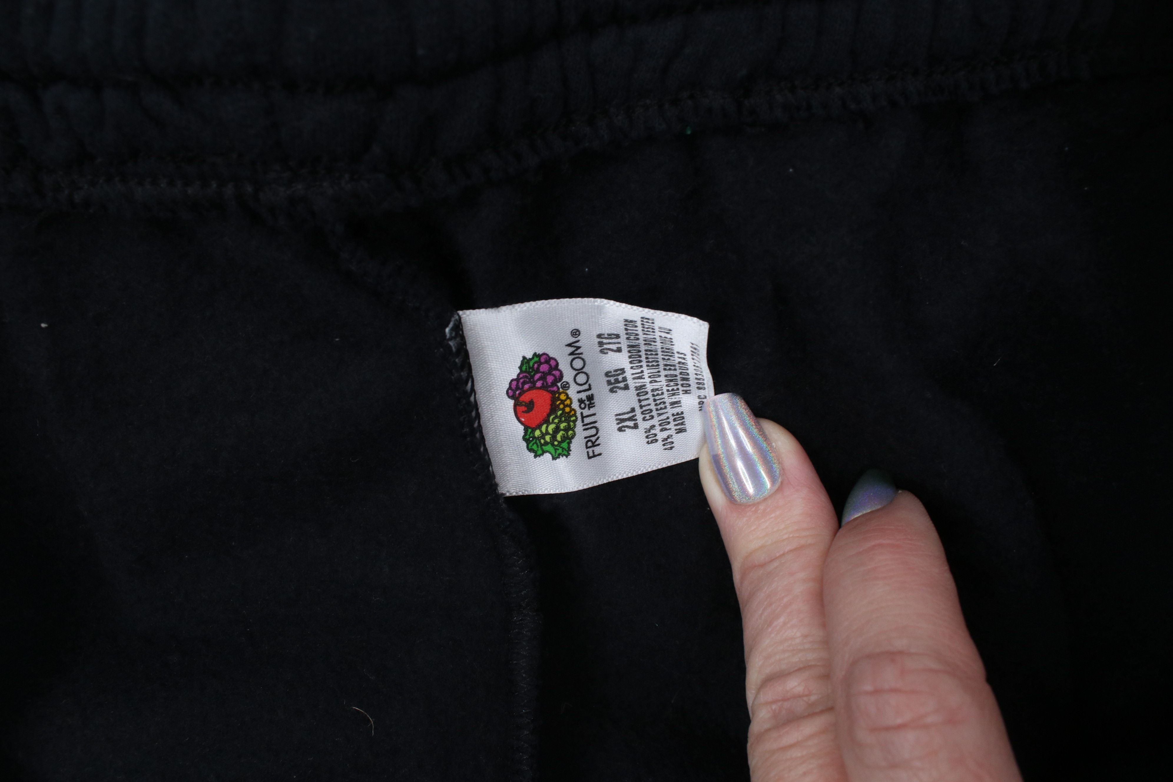Vintage Vintage Y2K Streetwear Blank Sweatpants Joggers Pants Black Size US 40 / EU 56 - 7 Thumbnail