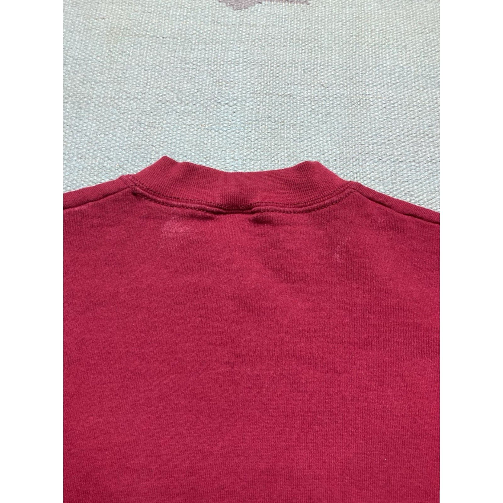 Vintage VINTAGE 90s Sweatshirt Munsingwear Crewneck Red Large Men Pullover Shirt Size US L / EU 52-54 / 3 - 8 Thumbnail