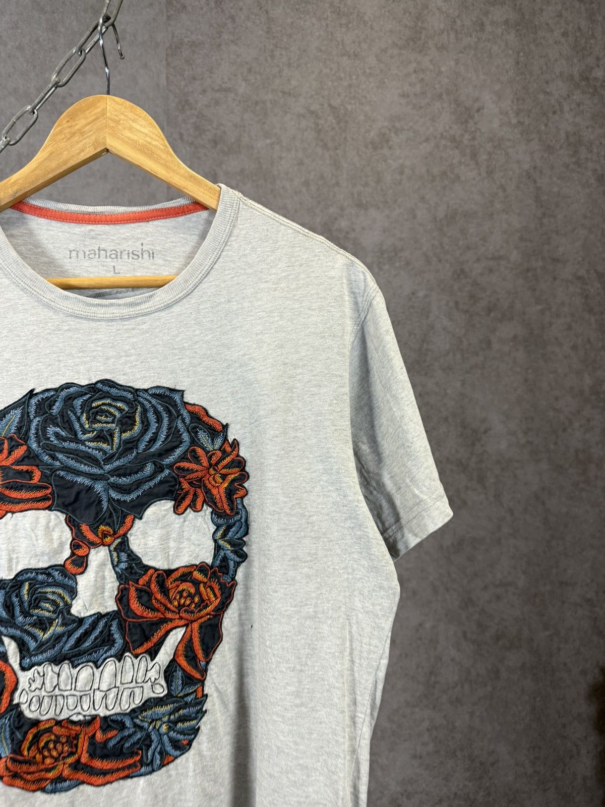 Maharishi Maharishi Japanese designer skull tee Size US L / EU 52-54 / 3 - 2 Thumbnail