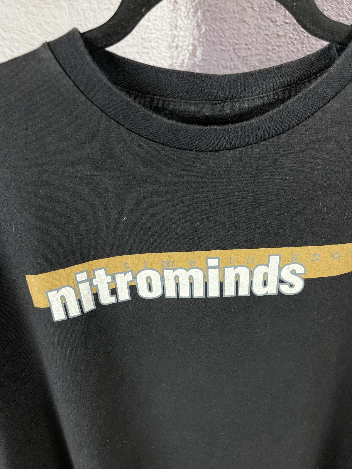 Band Tees Nitrominds vintage European Time Tour 2000 nm band tee shirt Size US L / EU 52-54 / 3 - 5 Thumbnail
