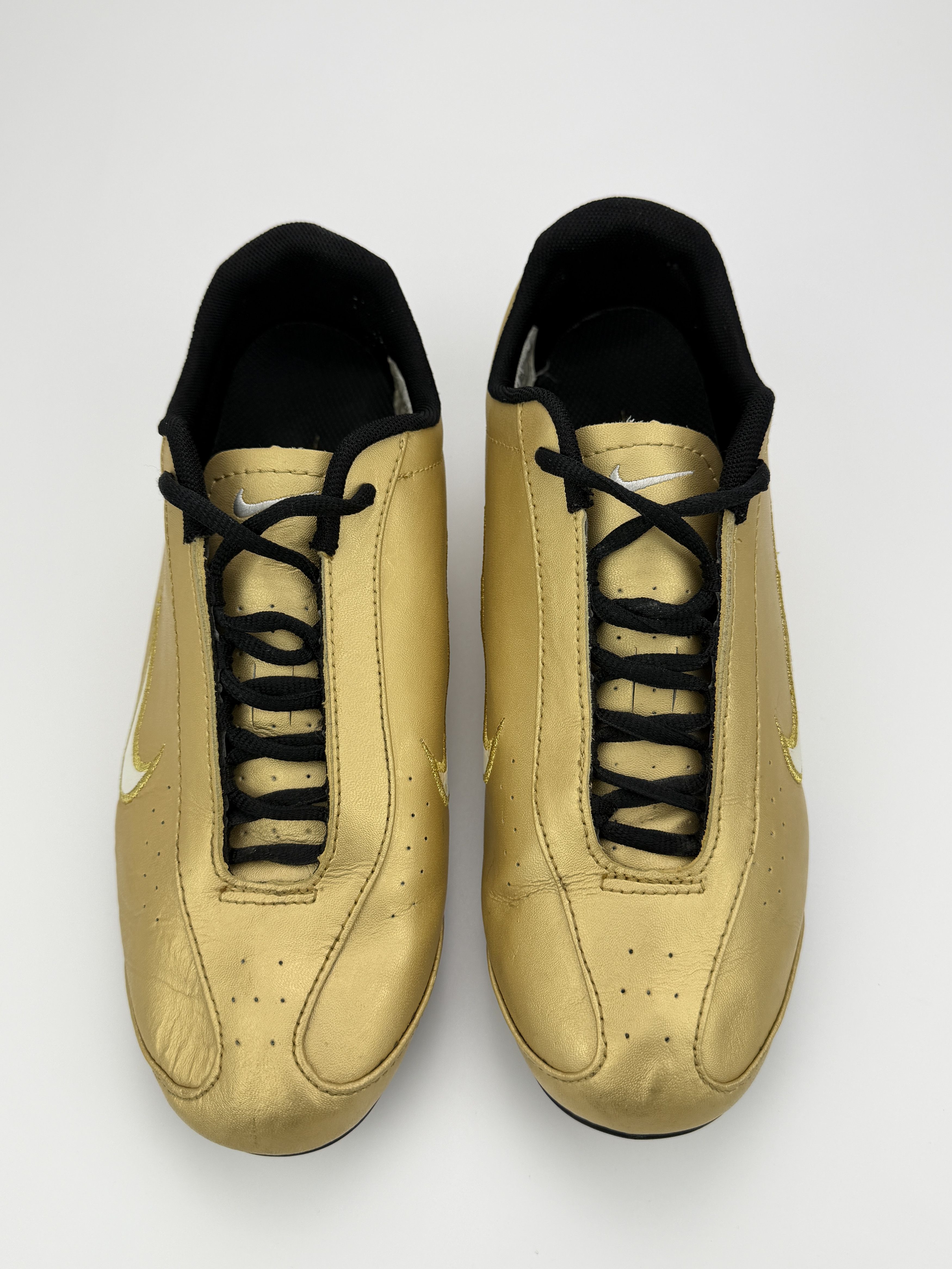 Nike Vintage 2007 Nike Shox Golden Leather Low Top Sneakers Size US 8 / EU 41 - 7 Thumbnail