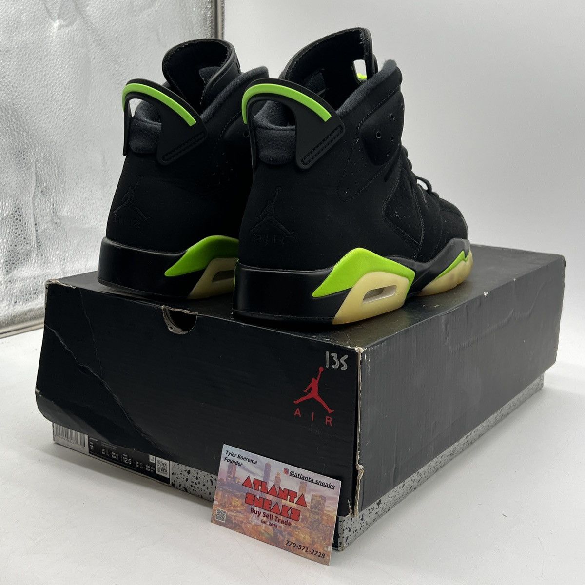 Jordan Brand Air Jordan 6 electric green Size US 11 / EU 44 - 5 Thumbnail