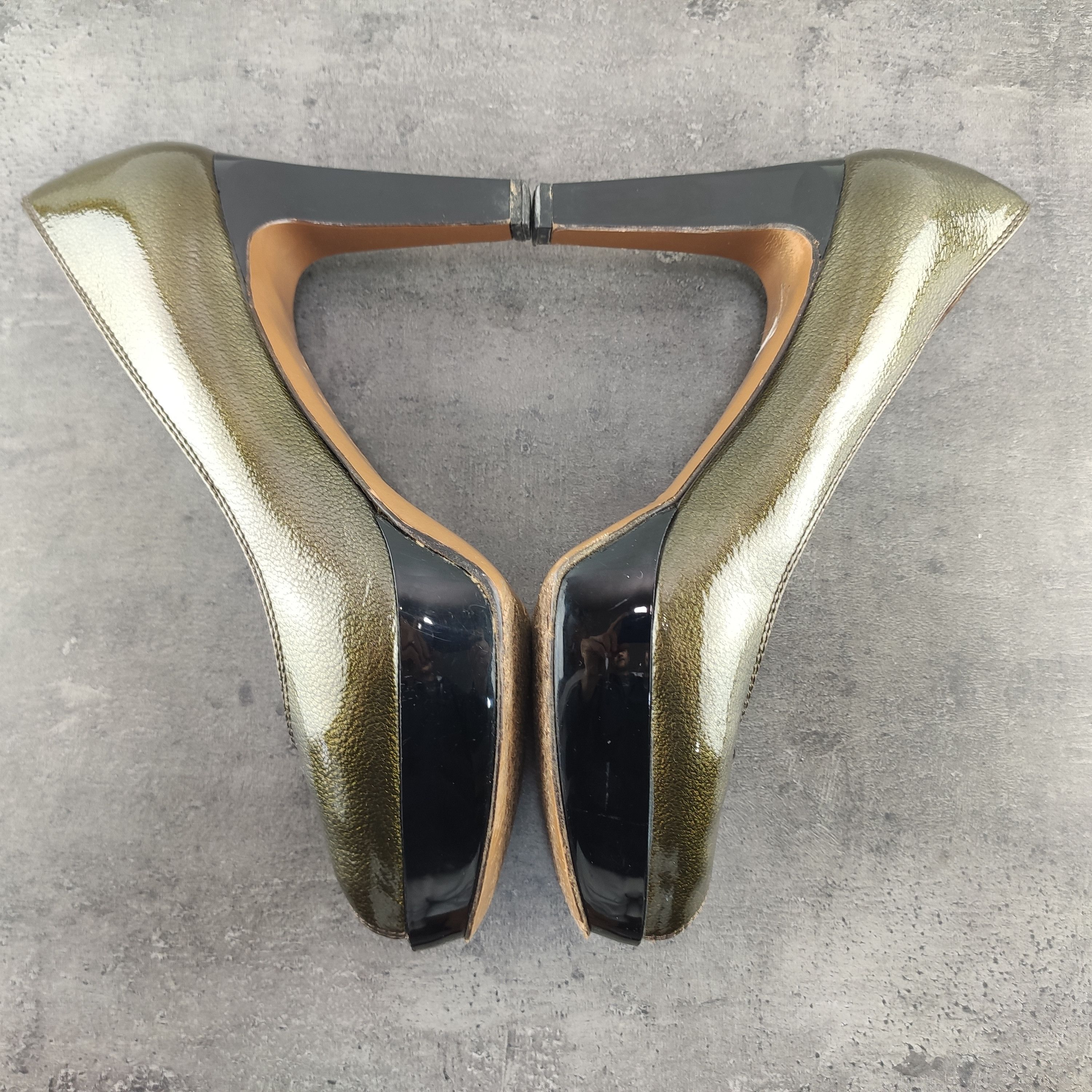 Marni Marni green patent leather heels 37.5 Size US 7.5 / IT 37.5 - 11 Thumbnail