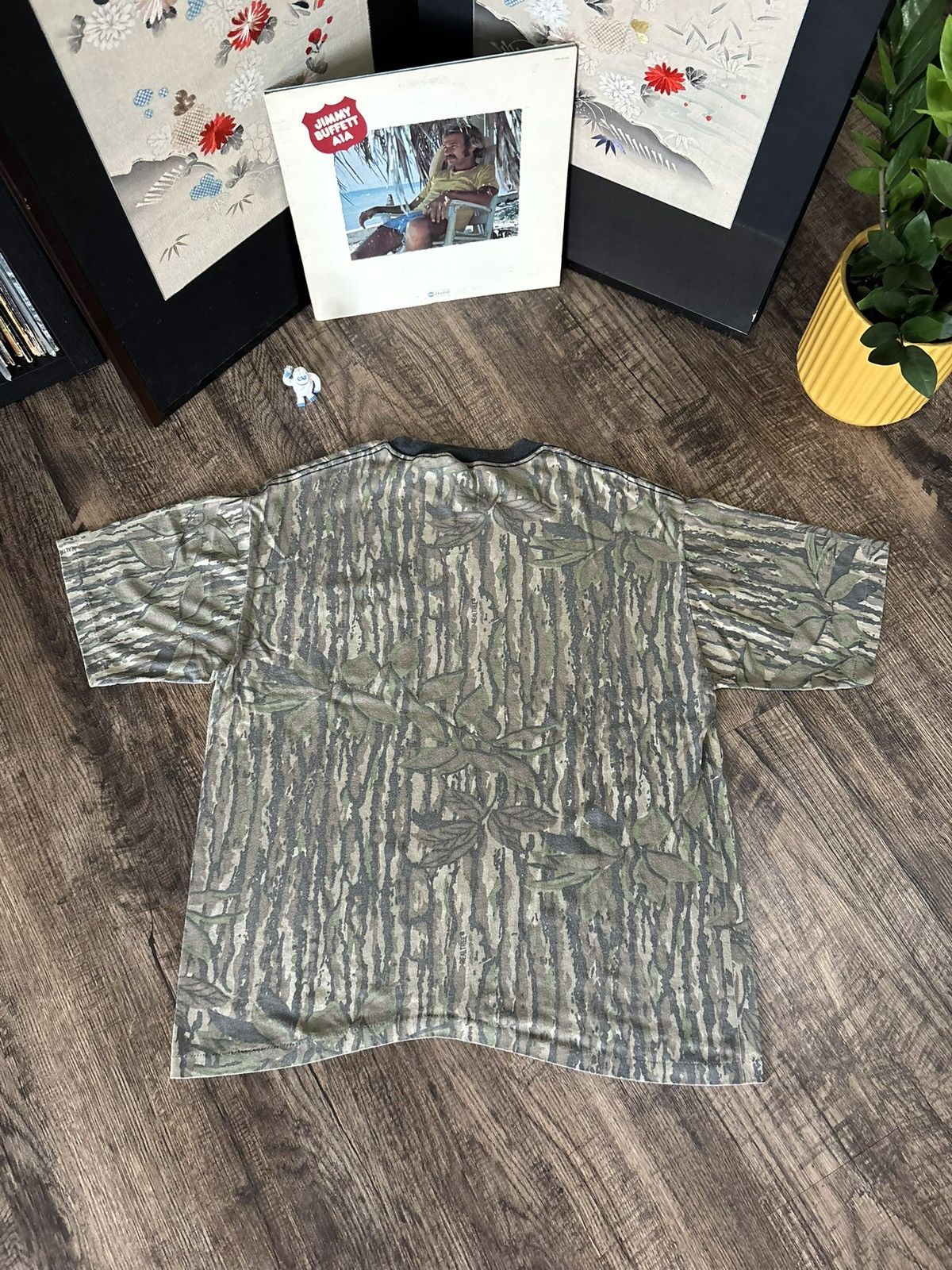 Vintage 90s Camo Vintage Single Stitch Pocket Tee Medium Size US M / EU 48-50 / 2 - 4 Thumbnail