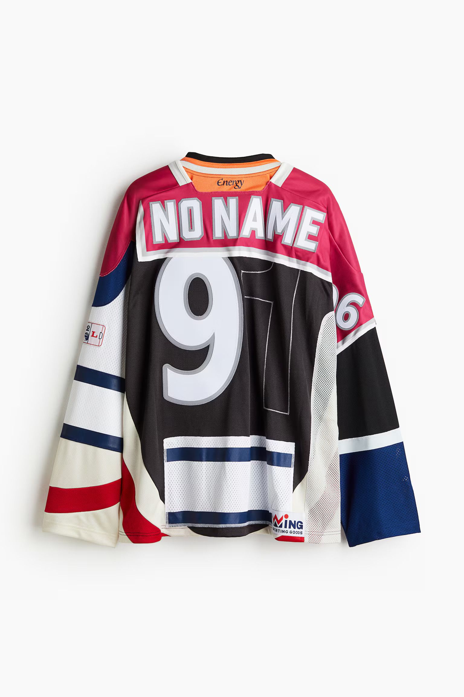 Heron Preston H2 by Heron Preston Patchwork Hockey Jersey Size US XL / EU 56 / 4 - 2 Thumbnail