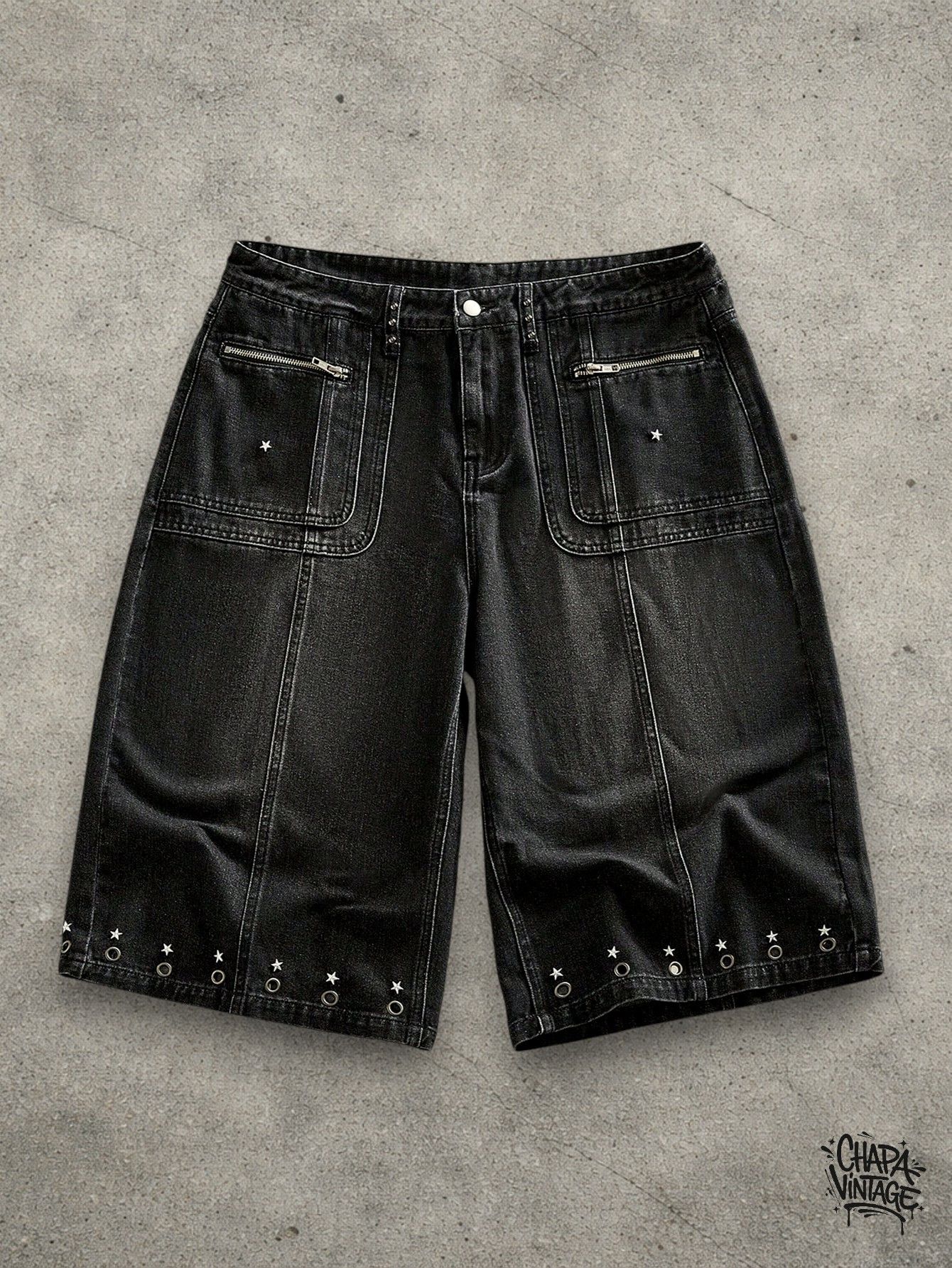 Japanese Brand Opium Goth shorts Size US 32 / EU 48 - 2 Thumbnail