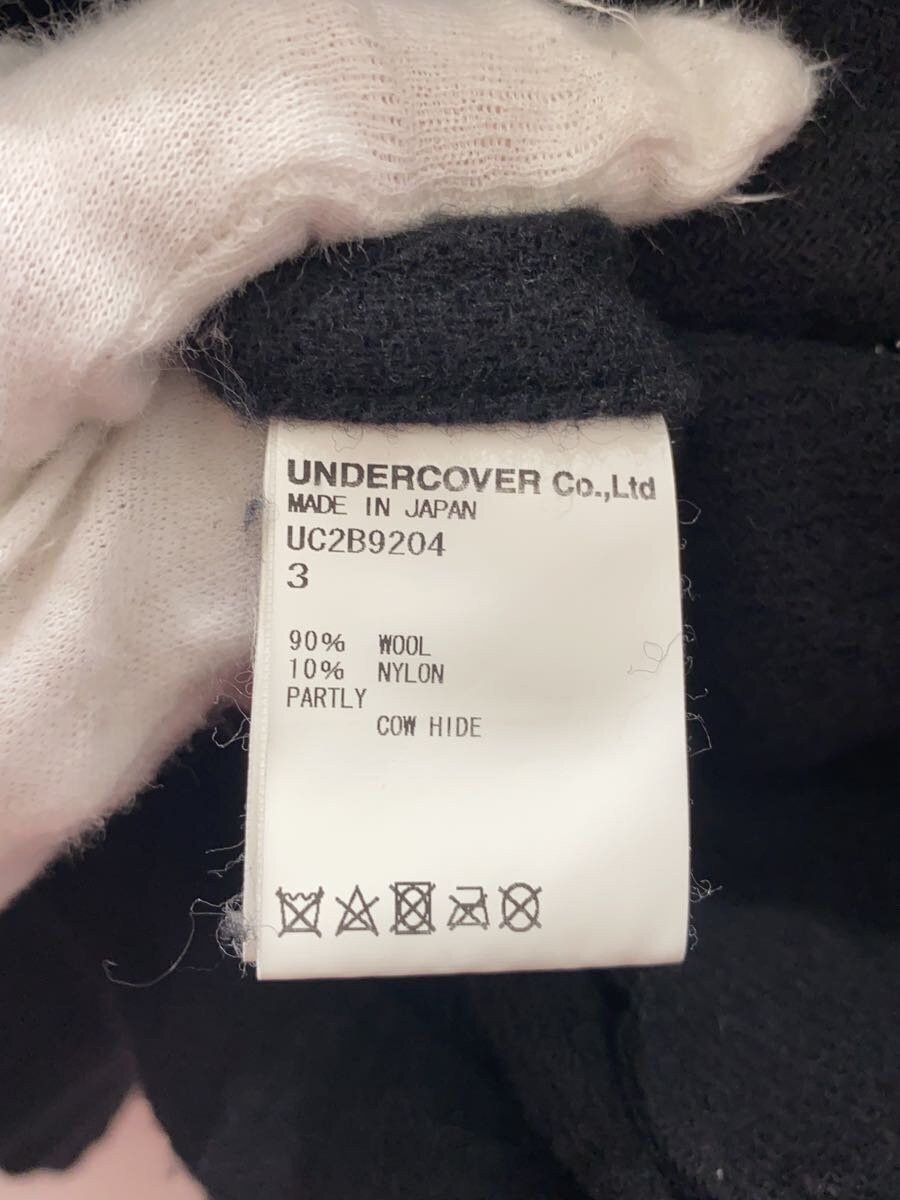 Undercover Undercover Boiled Wool Blouson Wool Shrunken Jacket Black Size US L / EU 52-54 / 3 - 4 Thumbnail
