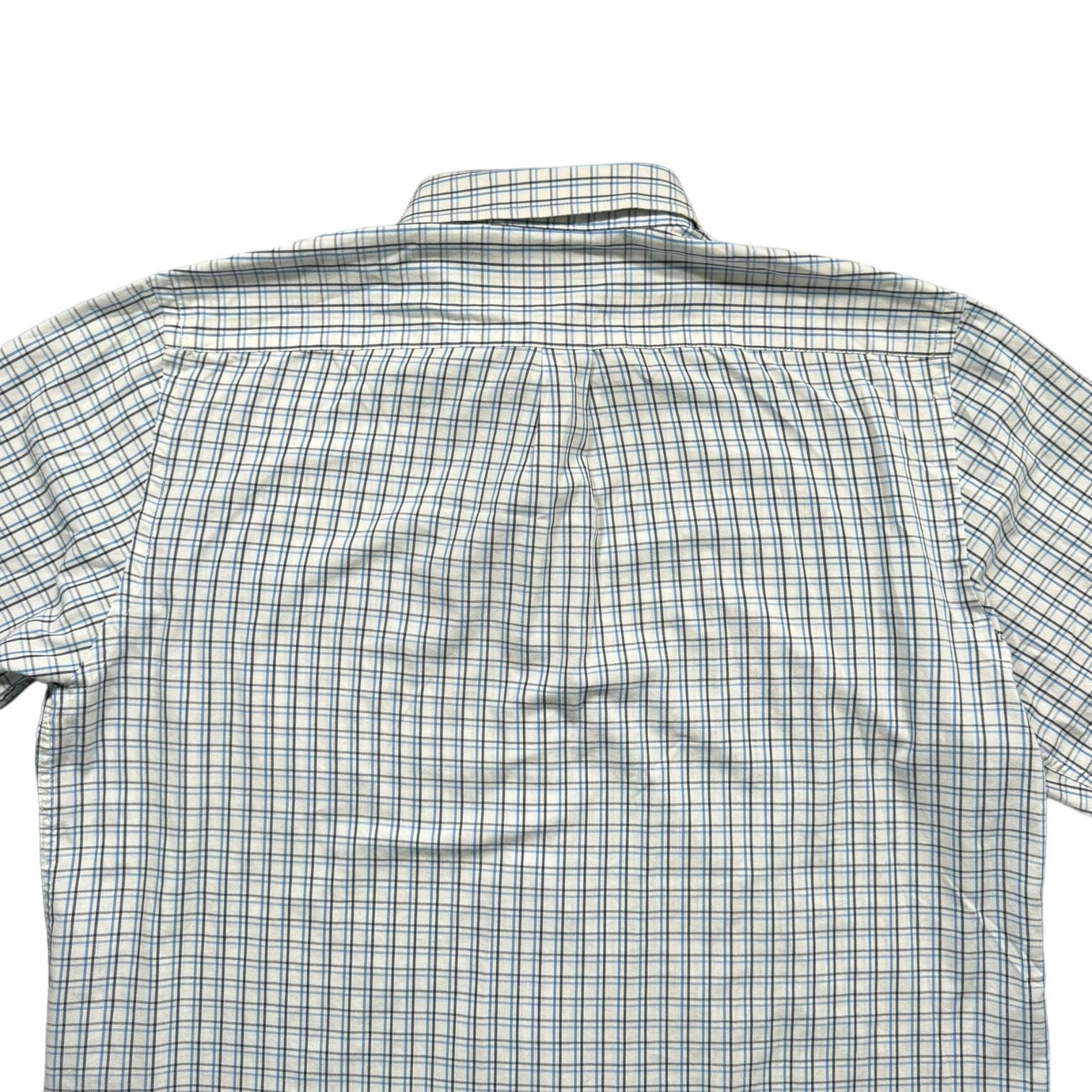 Dockers Dockers Dress Shirt White with Blue Plaid Long Sleeve Large Size US L / EU 52-54 / 3 - 7 Thumbnail